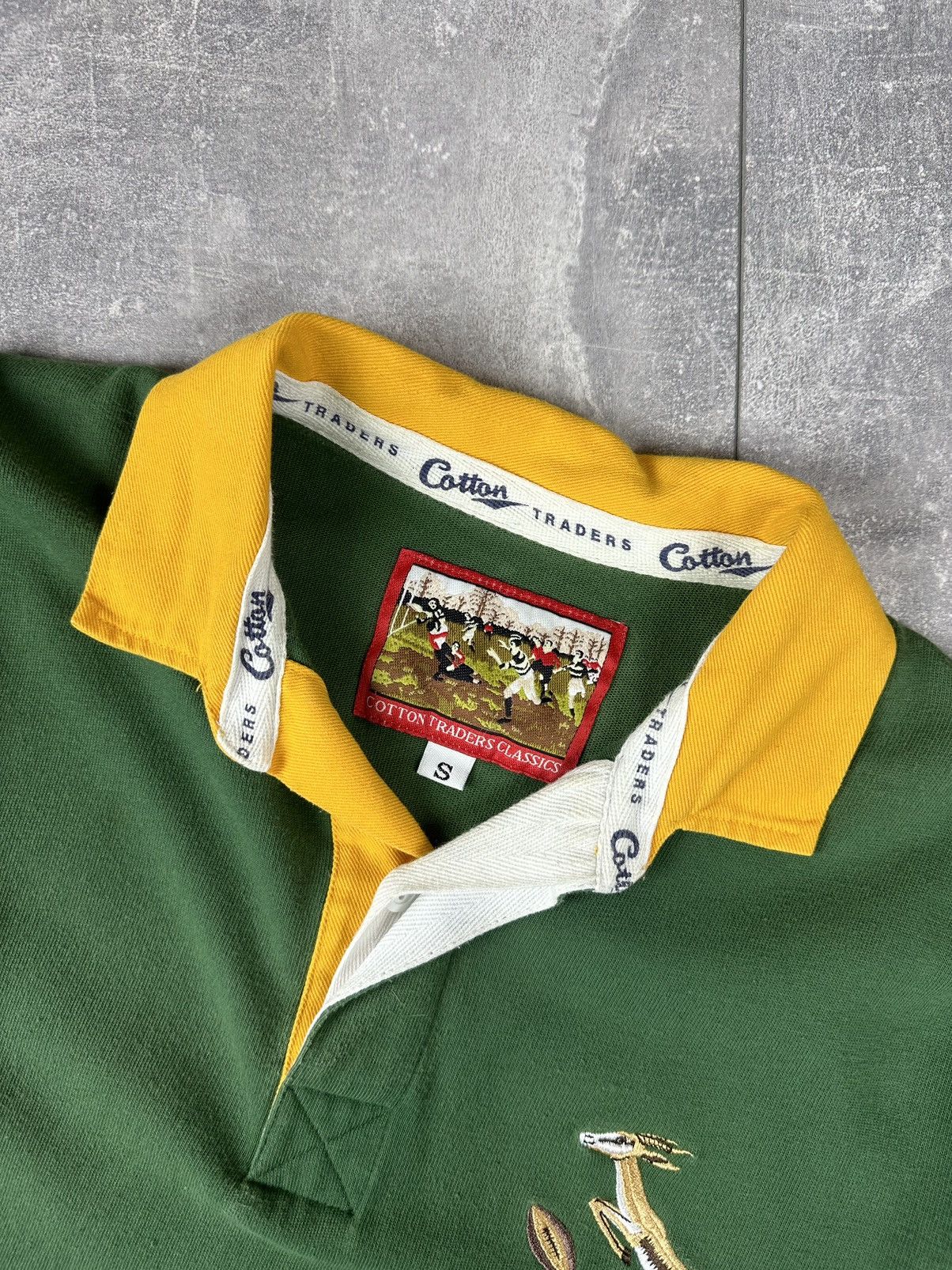 Cotton Traders Cotton Traders South Africa Vintage Rugby Jersey Size US S / EU 44-46 / 1 - 2 Thumbnail