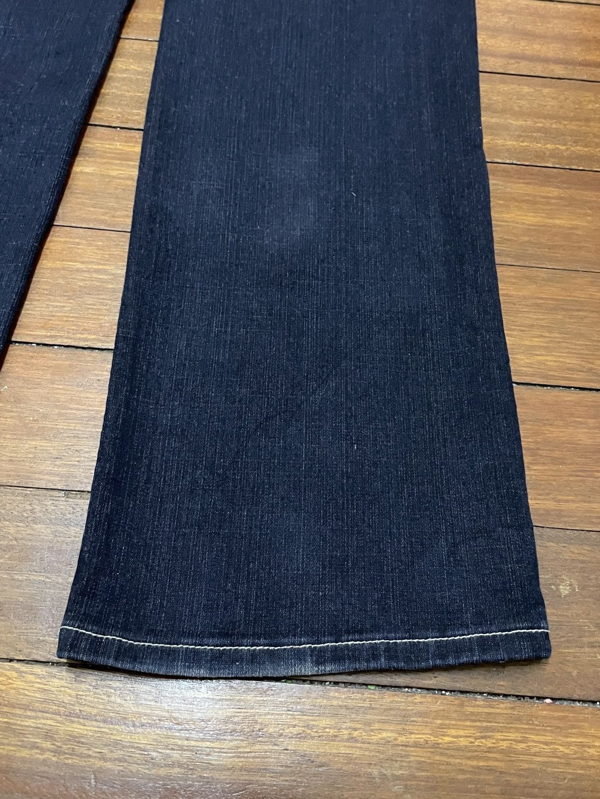If Six Was Nine Rare Design Vintage Brand Crazy Age Flared Jeans 2000s Size US 38 / EU 54 - 8 Thumbnail