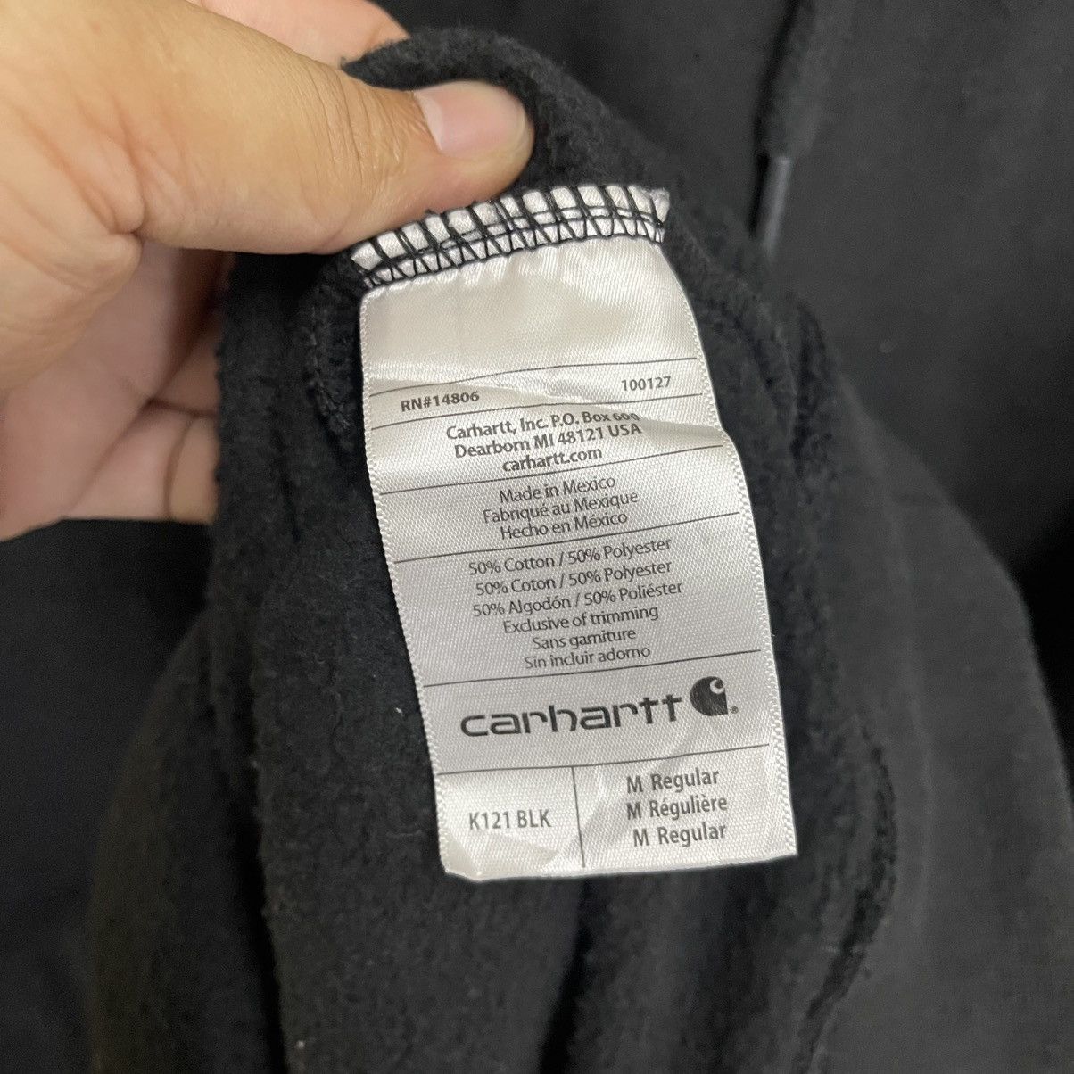 Carhartt Carhartt Small Logo Crewneck Hoodie Size L Size US L / EU 52-54 / 3 - 9 Thumbnail