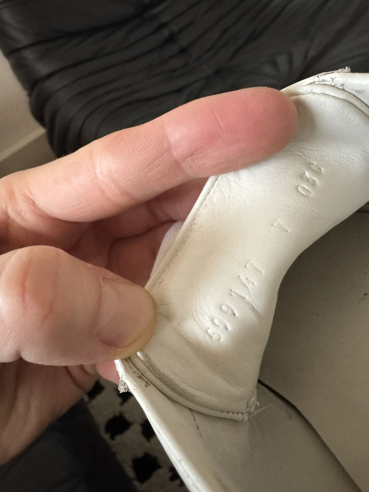 Gucci Gucci Ace Low White Leather Sneakers Designer Luxury Hype Size US 7 / EU 40 - 9 Thumbnail