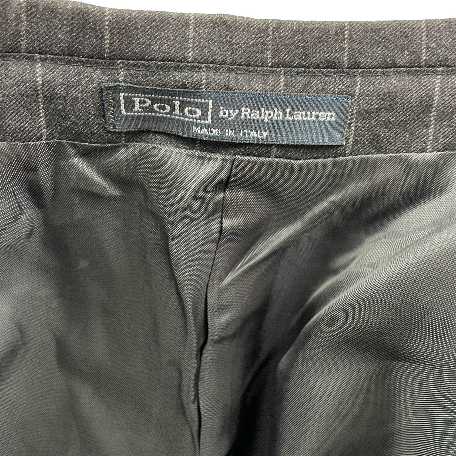 Polo Ralph Lauren VTG Polo Ralph Lauren Men’s 100% Wool 3-Button Blazer Gray S Size 42R - 5 Thumbnail