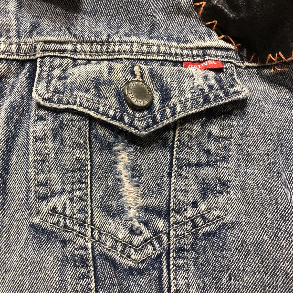 Japanese Brand Japanese Brand SUREVE Sleeveless Denim Jacket Size US M / EU 48-50 / 2 - 9 Thumbnail