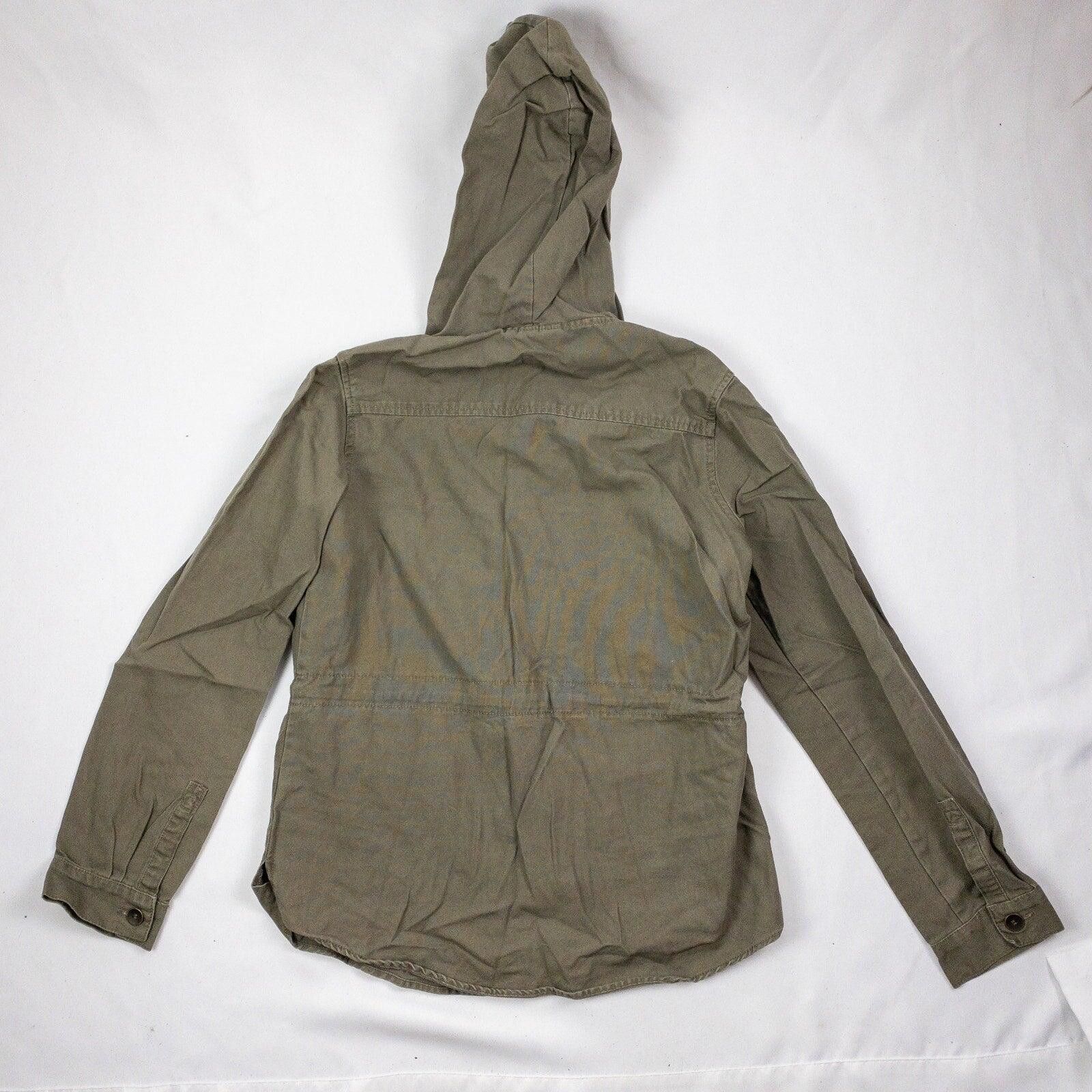 Other All Access Olive Green Lace Cargo Jacket Hooded Womens Small Size S / US 4 / IT 40 - 10 Thumbnail