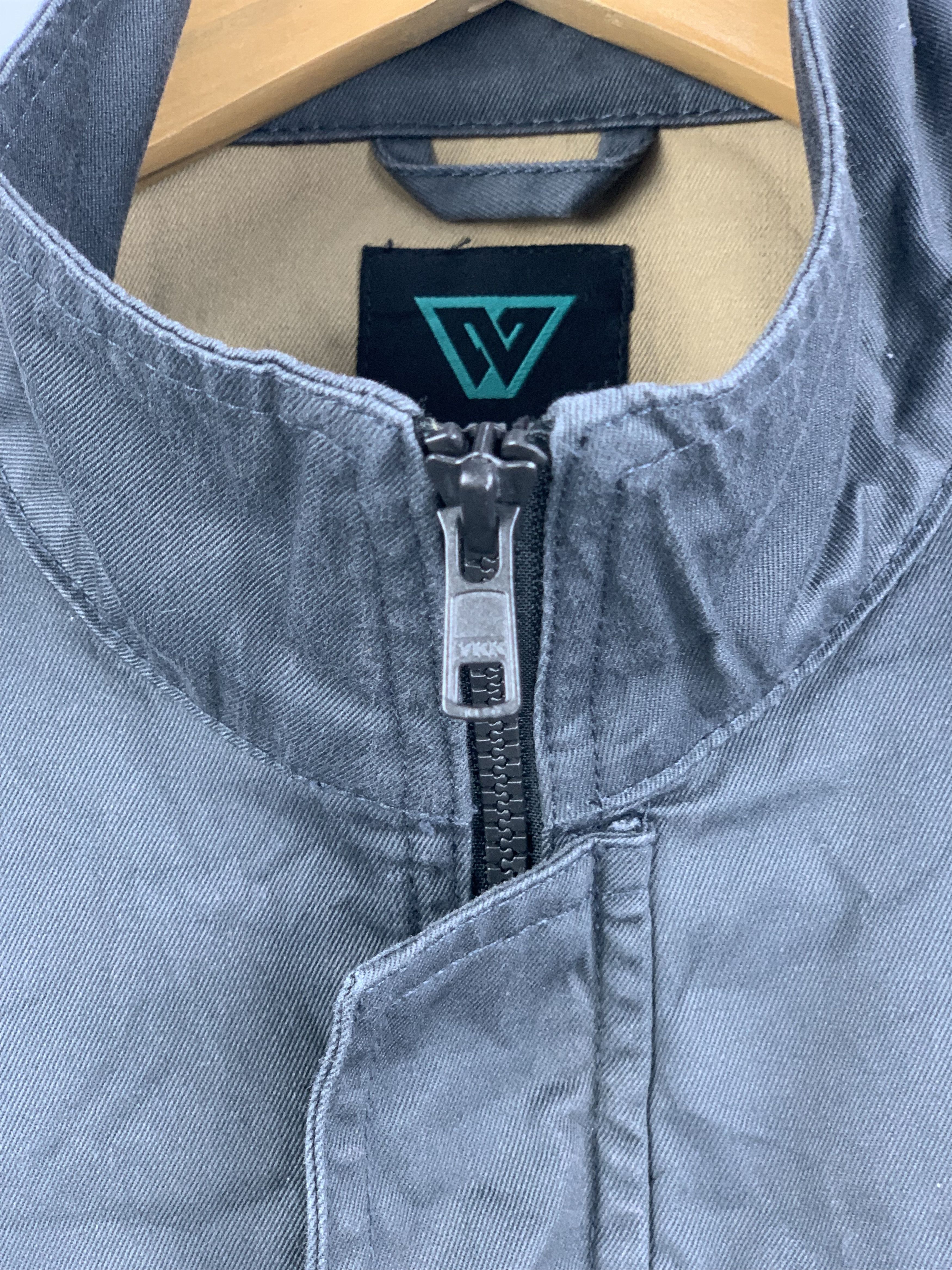 Japanese Brand Vintage Japanese Brand Worker Denim Jacket J1612 Size US M / EU 48-50 / 2 - 11 Thumbnail