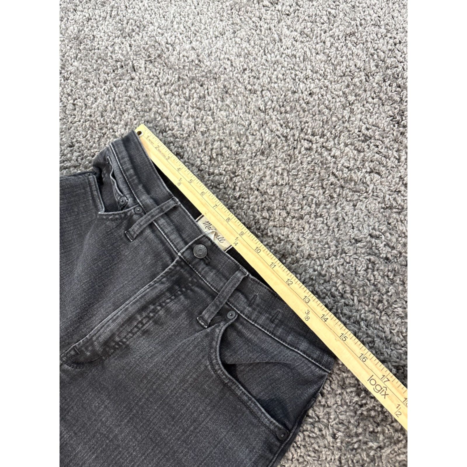 Madewell Madewell The Perfect Vintage Wide Leg Jeans Women 30x28 Black Denim High Rise Vintage: No, Black, Jeans, Madewell Size 30" / US 8 / IT 44 - 4 Thumbnail