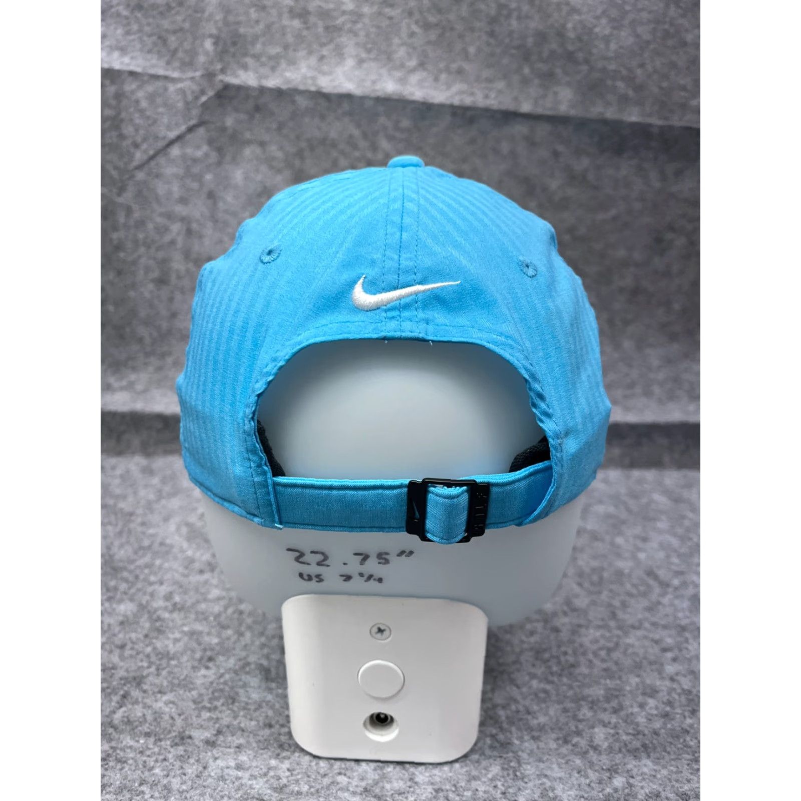 Nike Nike Hat Cap Strap Back Adult Blue Swoosh Logo Legacy91 Dri-Fit 100% Polyester Cap Nike Bal(ance) - adjust to allowed words. Size ONE SIZE - 6 Thumbnail