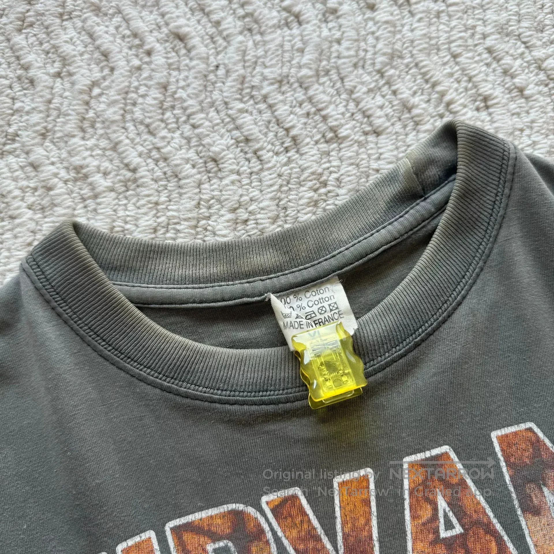 Vintage Vintage 90s Nirvana Bootleg Tee. Size US M / EU 48-50 / 2 - 5 Thumbnail