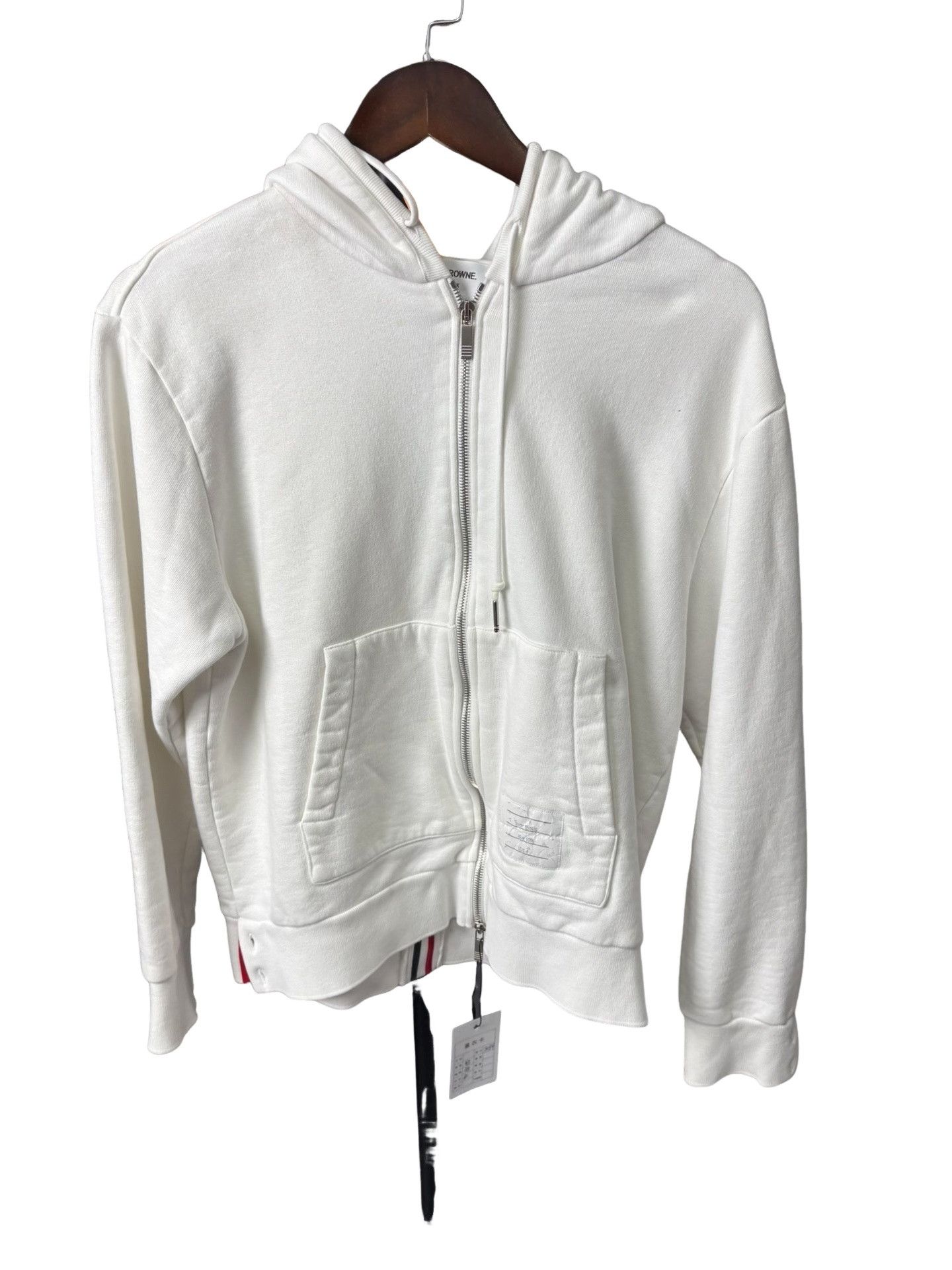 Thom Browne Thom Browne Tricolor Stripe Zip Hoodie 2 Size US M / EU 48-50 / 2 - 1 Thumbnail