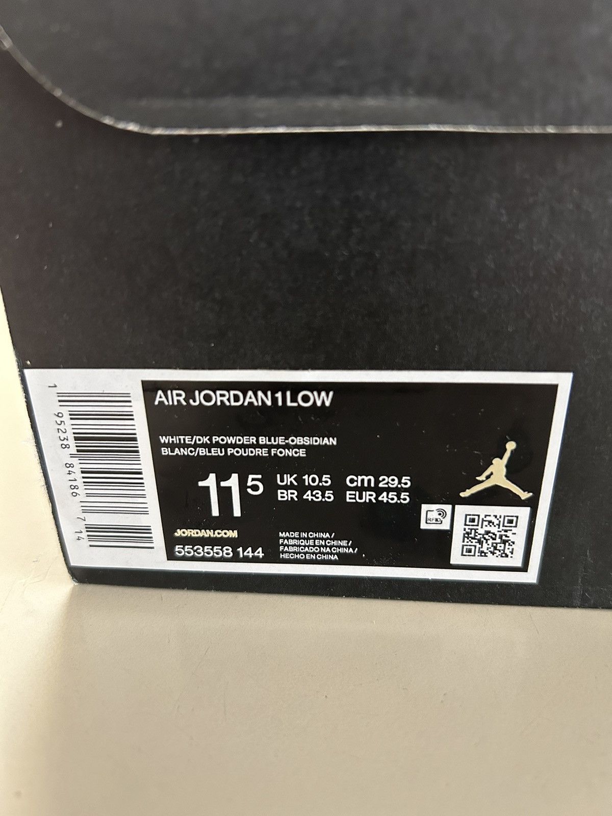 Jordan Brand Jordan 1 low unc Size US 11.5 / EU 44-45 - 7 Thumbnail
