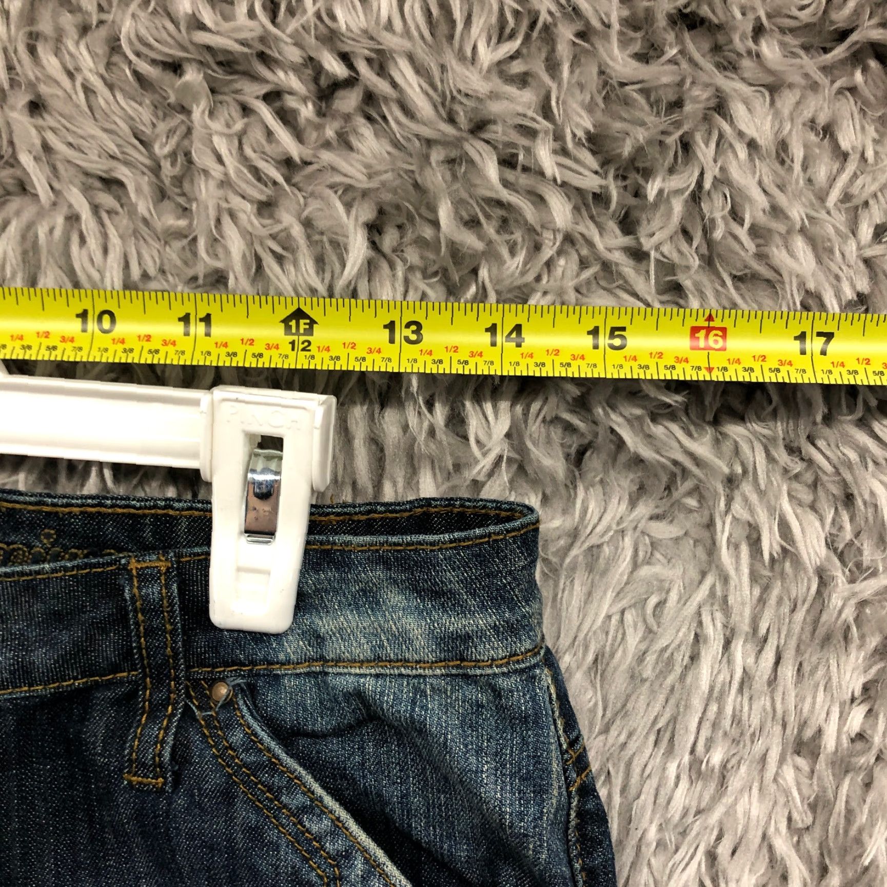 Denime VINTAGE: No ZCO Jeans Size 9 Juniors Mid Rise Dark Wash Blue Denim Skinny Women Size 30" / US 8 / IT 44 - 2 Thumbnail