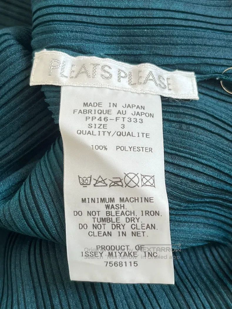 Issey Miyake Issey Miyake Blue Long Sleeve Size L / US 10 / IT 46 - 3 Thumbnail