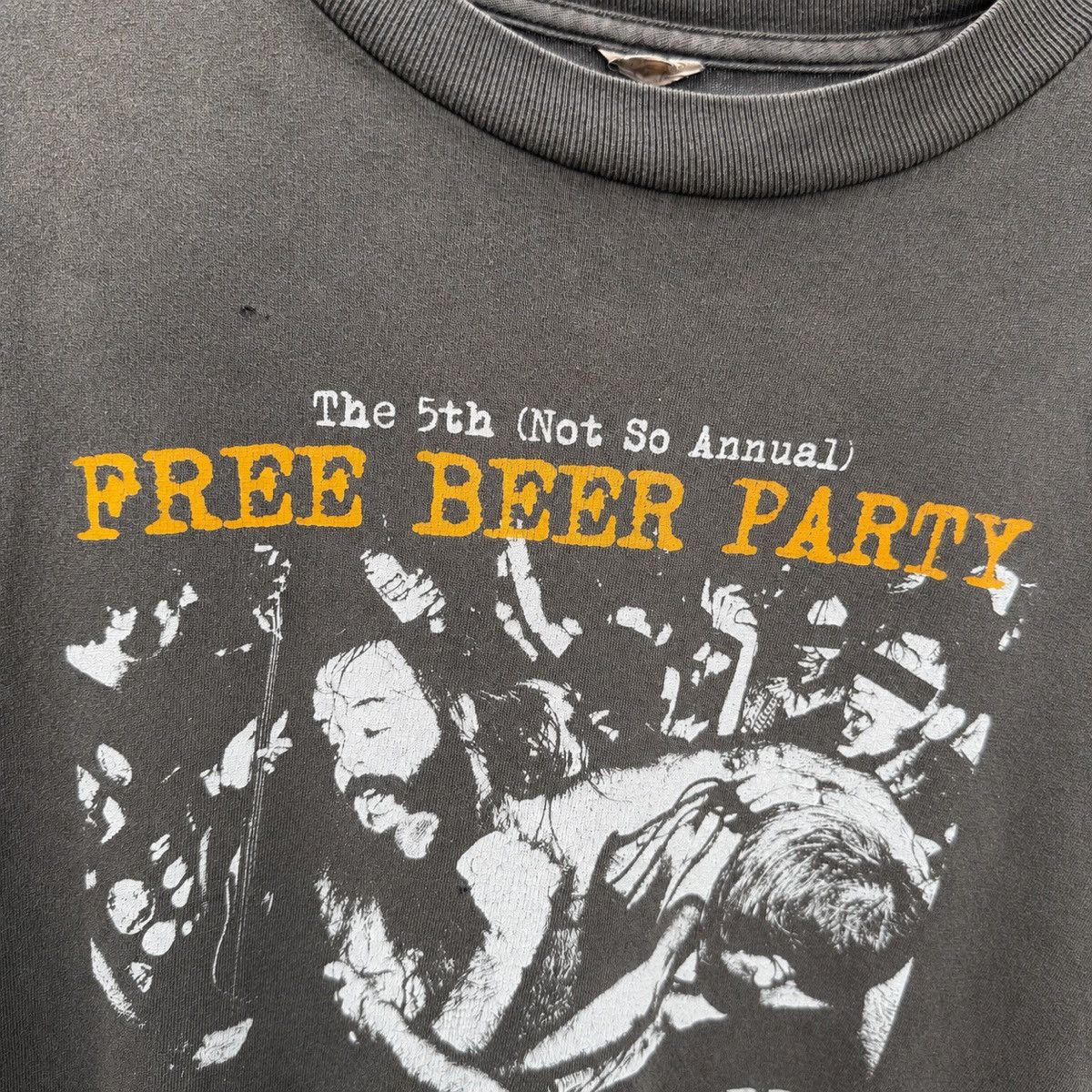 Band Tees Riverboat Gamblers Valient Thorr Torche 2011 Free Beer Party Size US M / EU 48-50 / 2 - 4 Thumbnail