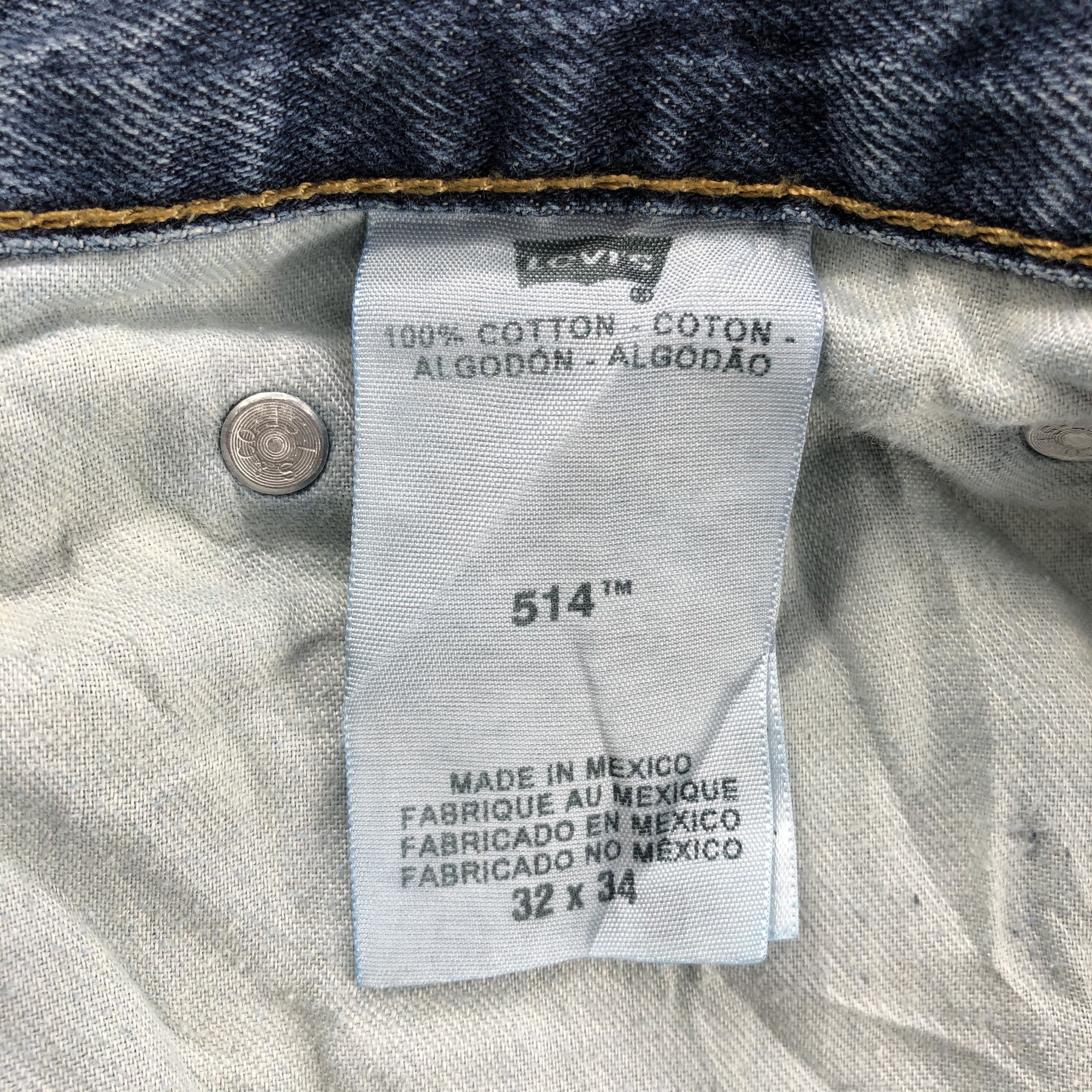 Levi's × Vintage Vintage Blue Wash Levis 514 Jeans-JM1796 Size US 33 - 10 Thumbnail