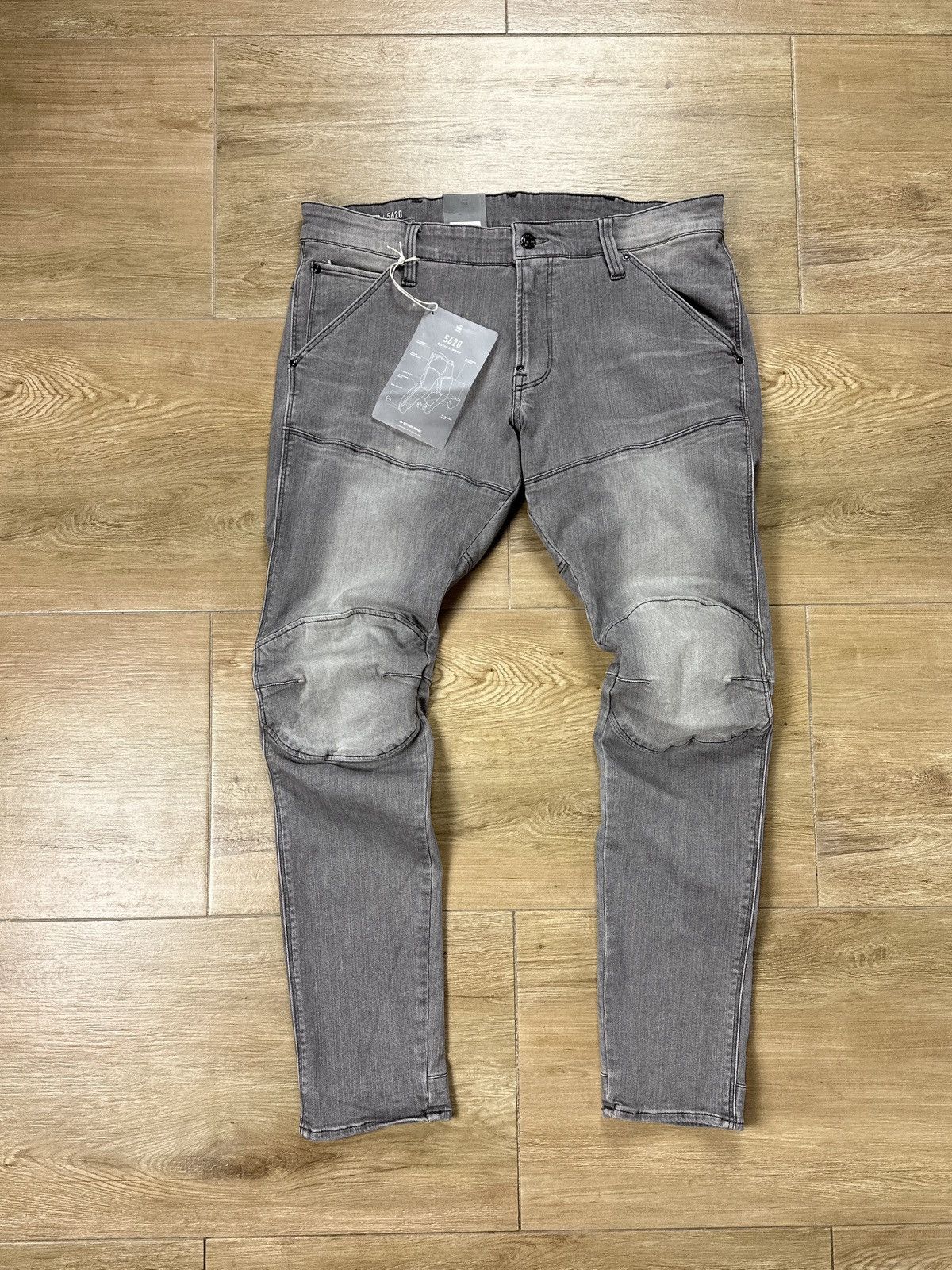 G-Star NEW🏷️ G-Star Raw 5620 3D Super Slim Denim Stretch Jeans Size US 35 - 1 Thumbnail