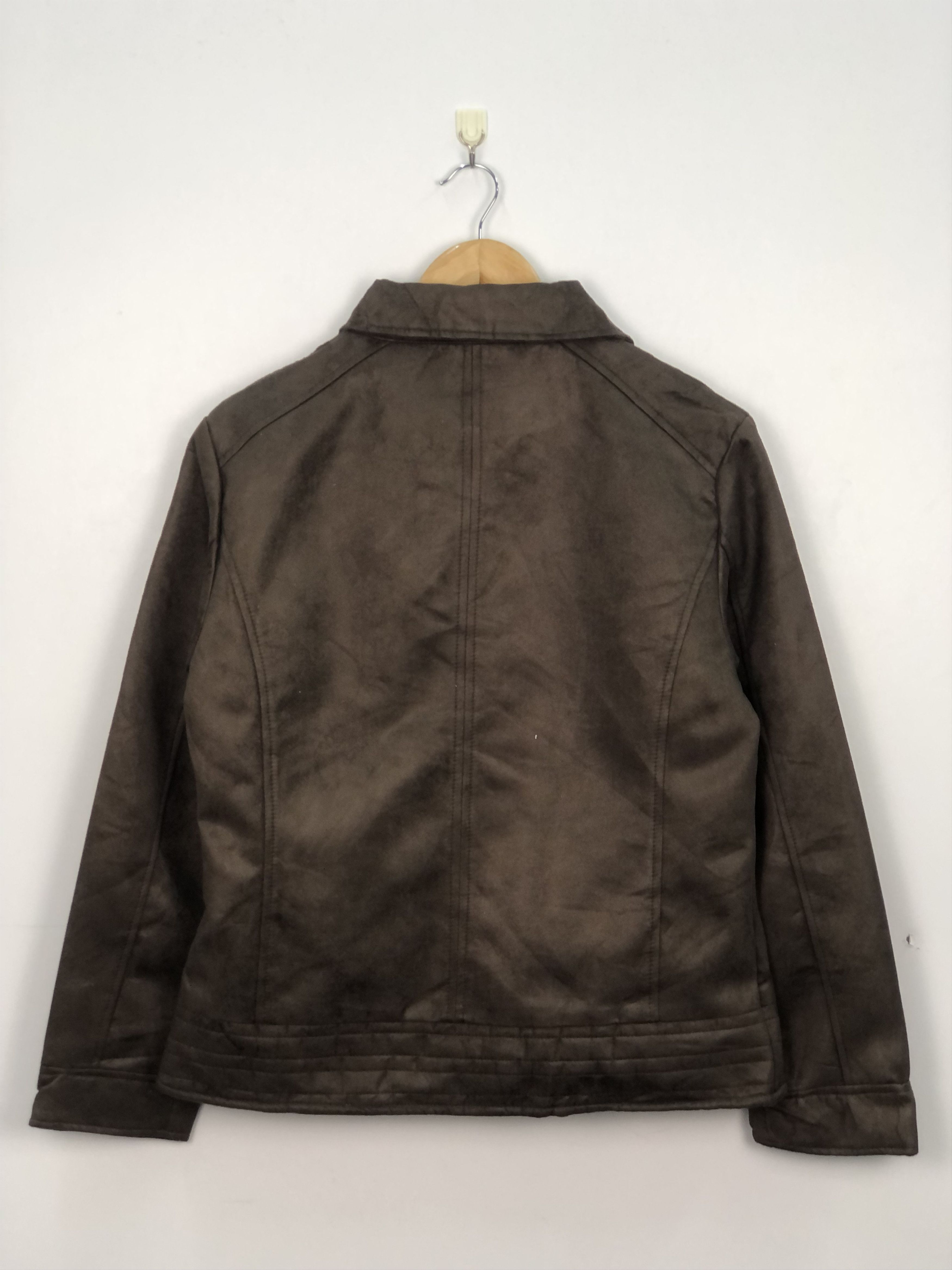 Other Superlative Fashion Italy Designer Leather Jacket J0201 Size US L / EU 52-54 / 3 - 3 Thumbnail