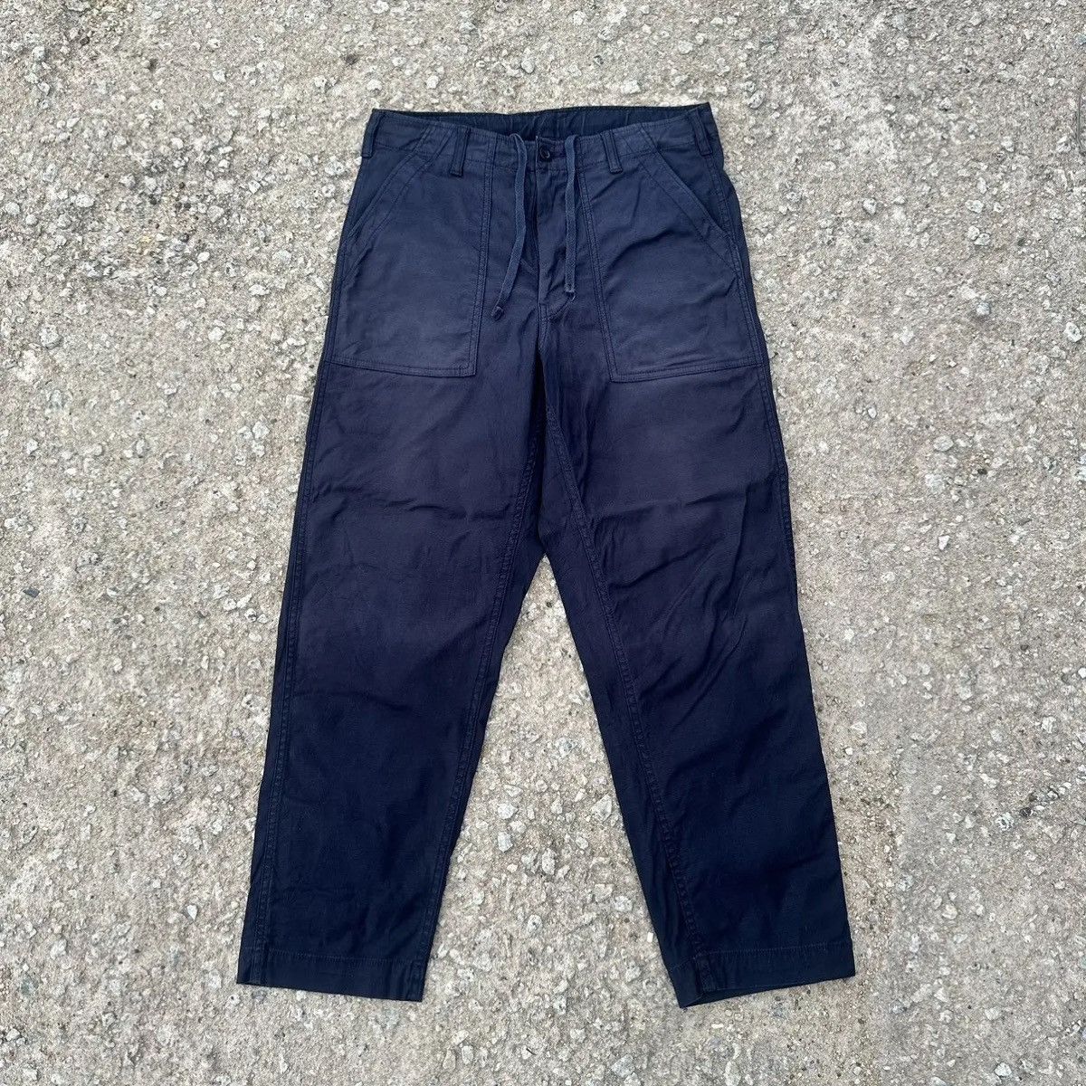 Japanese Brand STEALS 💥JAPANESE VINTAGE TROUSERS UNIQLO FATIQUE ARMY PANTS Size US 31 - 1 Thumbnail