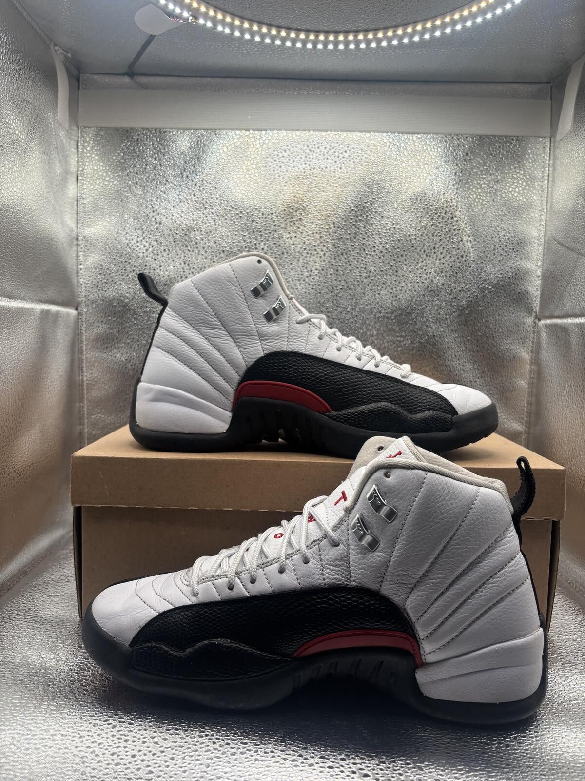 Jordan Brand Air Jordan 12 taxi flip Size US 8 / EU 41 - 5 Thumbnail