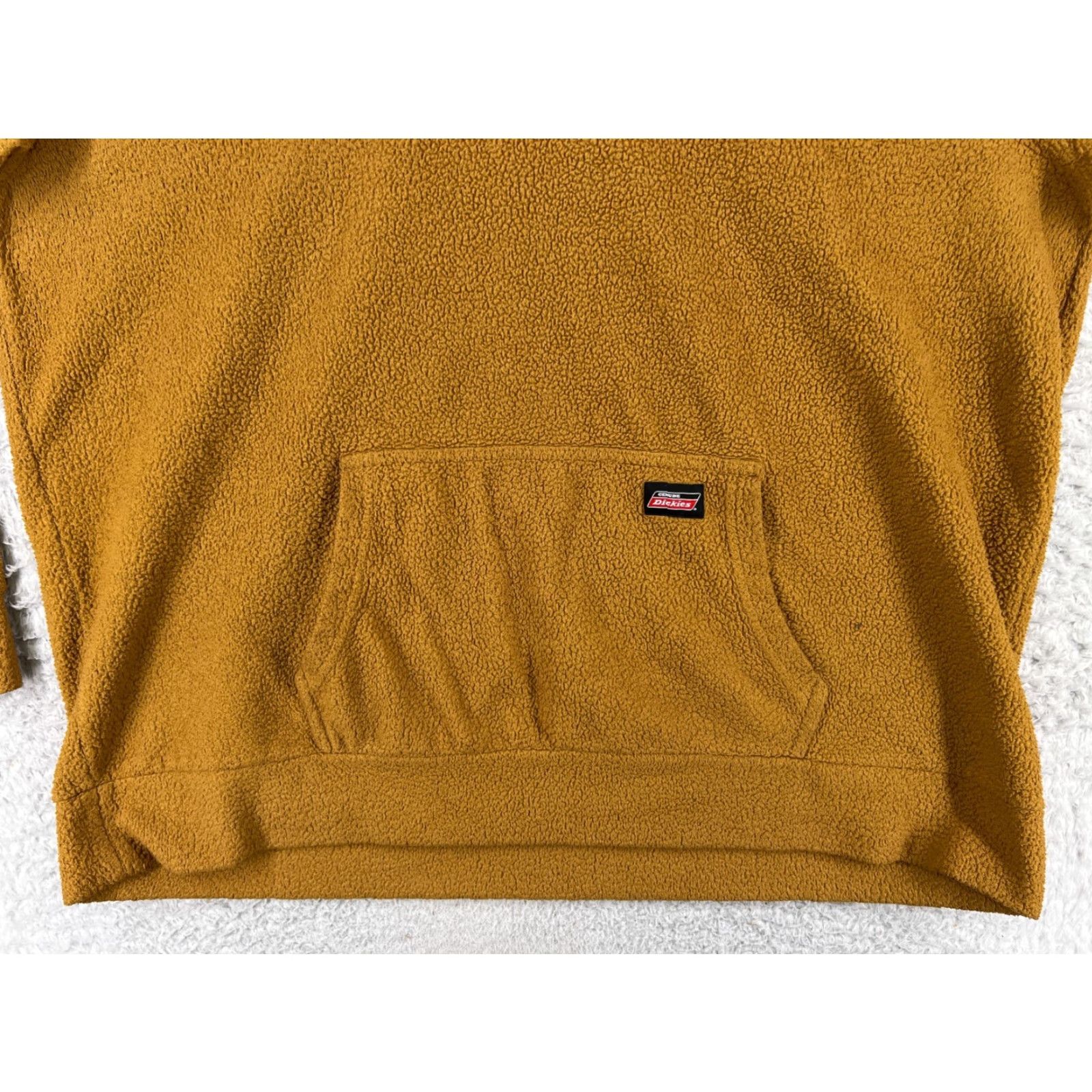 Dickies Dickies Sweater Mens 2XL Brown 100% Polyester Sherpa Hooded Kangaroo Pocket Size US XXL / EU 58 / 5 - 7 Thumbnail