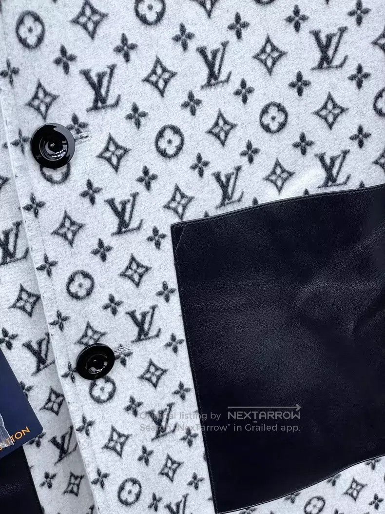 Louis Vuitton Louis Vuitton Double-faced cashmere overcoat with presbyop Size S / US 4 / IT 40 - 5 Thumbnail
