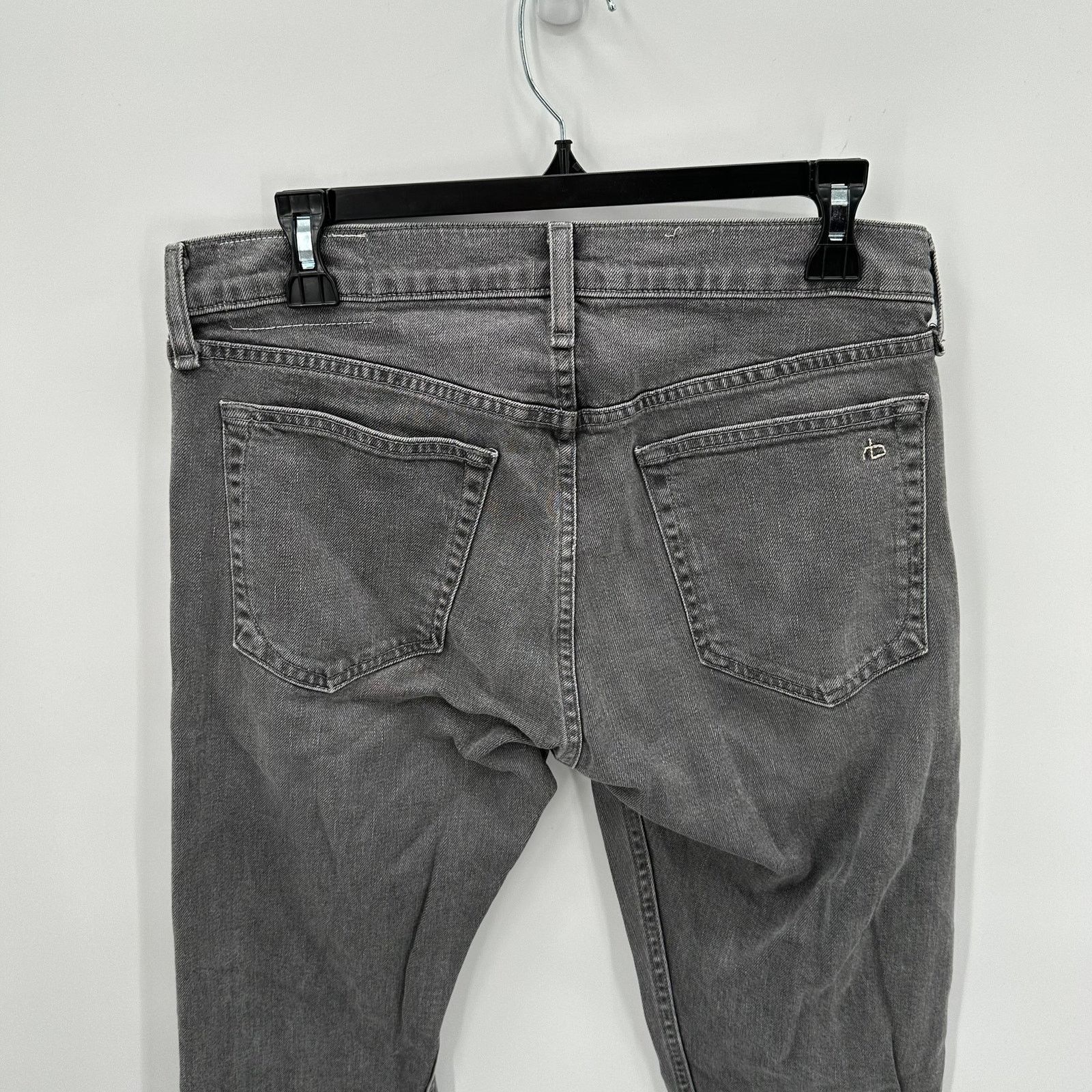 Rag & Bone Rag & Bone Mens Gray Slim Fit Jeans // 30x33 Size US 30 / EU 46 - 6 Thumbnail