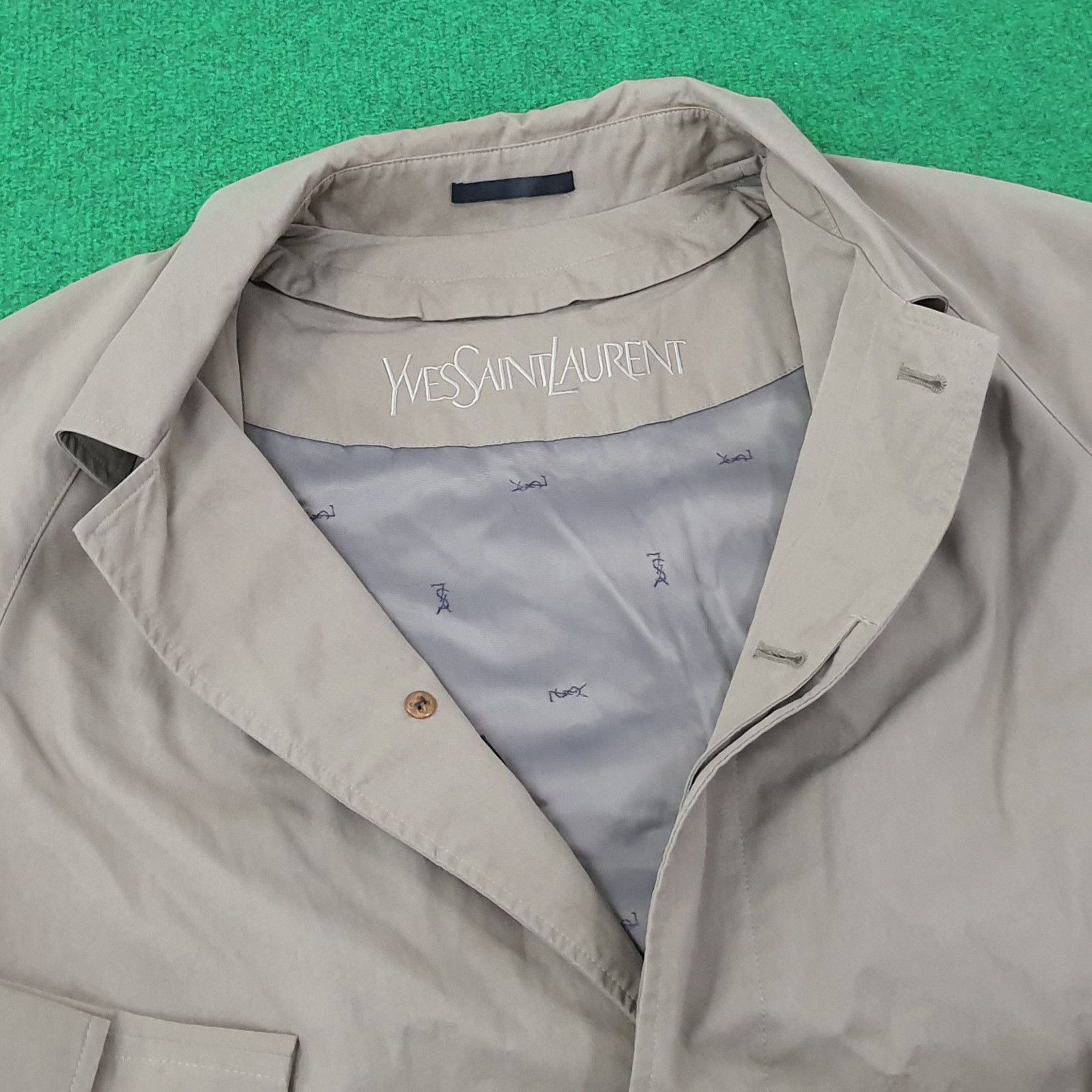 Yves Saint Laurent Vintage Yves Saint Laurent YSL Trench Coat with Vests C250N8 Size US L / EU 52-54 / 3 - 4 Thumbnail