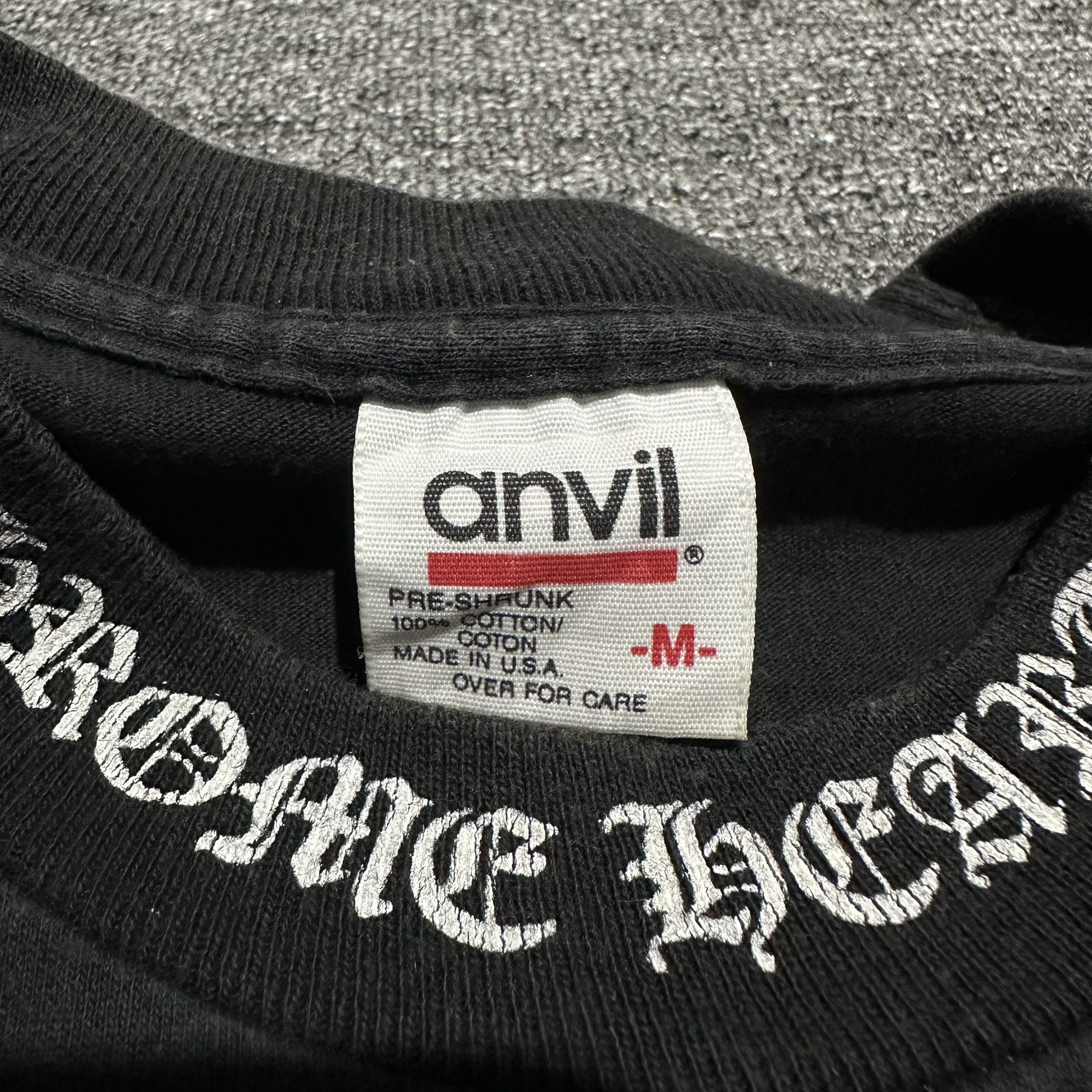 Chrome Hearts 90s Vintage Chrome Hearts Tee Single Stitch Tag Anvil Rare Size US M / EU 48-50 / 2 - 7 Thumbnail