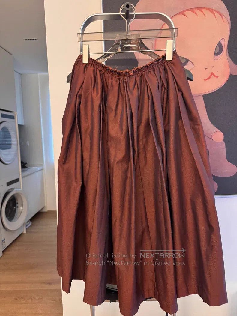 Comme des Garcons Comme Des Garcons size S Pleated Half Skirt Size 22" - 3 Thumbnail