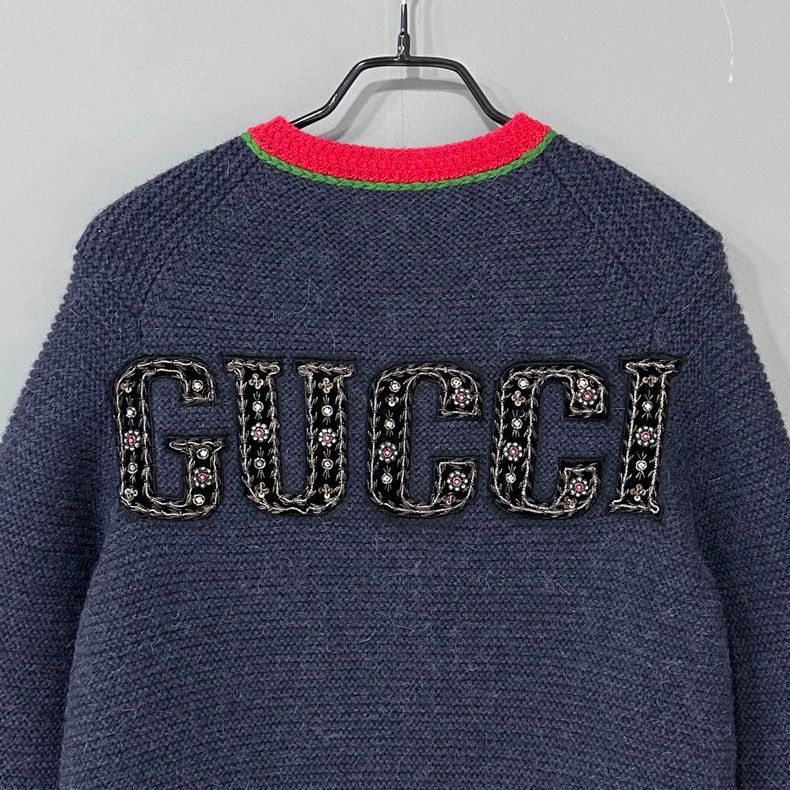 Gucci Gucci Mlb co-branded logo long cardigan jacket Size US S / EU 44-46 / 1 - 5 Thumbnail