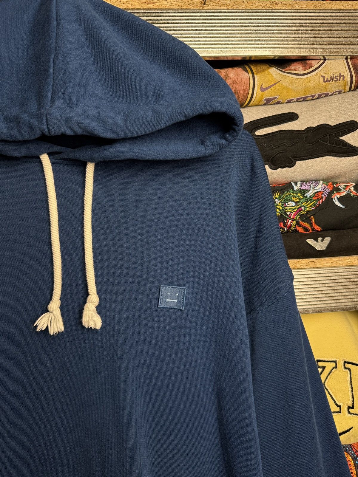 Acne Studios Crazy Acne Studios Hoodie with Face Logo Size US M / EU 48-50 / 2 - 6 Thumbnail
