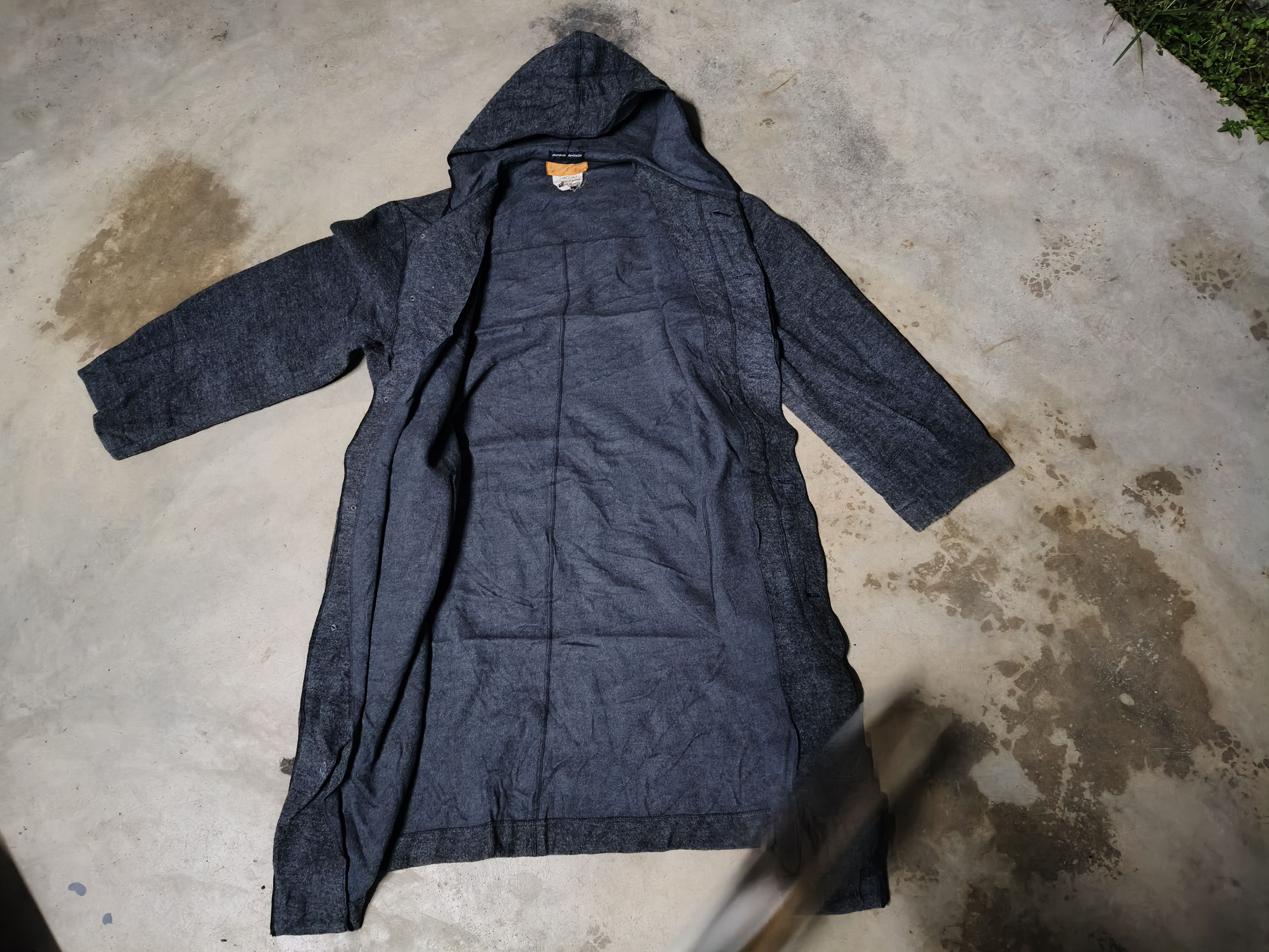 ABAHOUSE × Designer × Vintage Abah house/Devinette Wool Long Coat@parkas Size US M / EU 48-50 / 2 - 5 Thumbnail