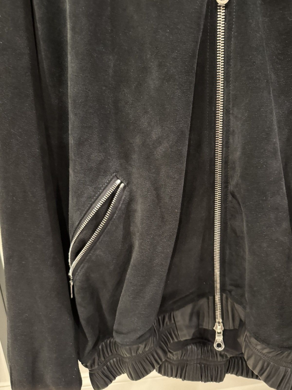 Other Davide Suede Hooded Bomber Size US XL / EU 56 / 4 - 3 Thumbnail