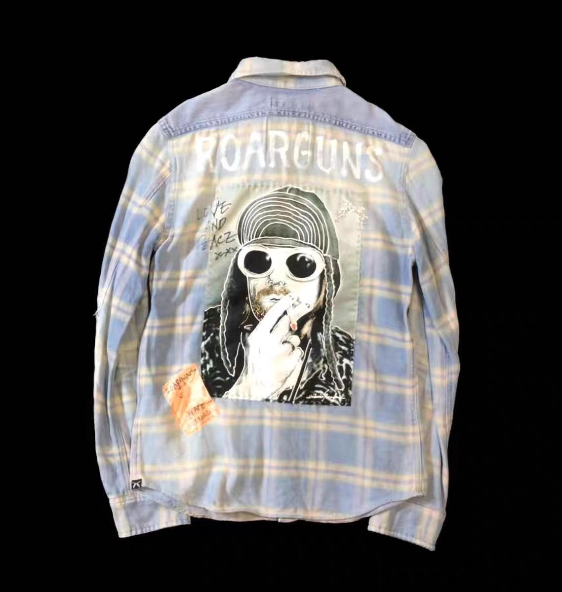 roarguns roarguns × onemade kurt cobain shirt K11 Size US S / EU 44-46 / 1 - 1 Thumbnail