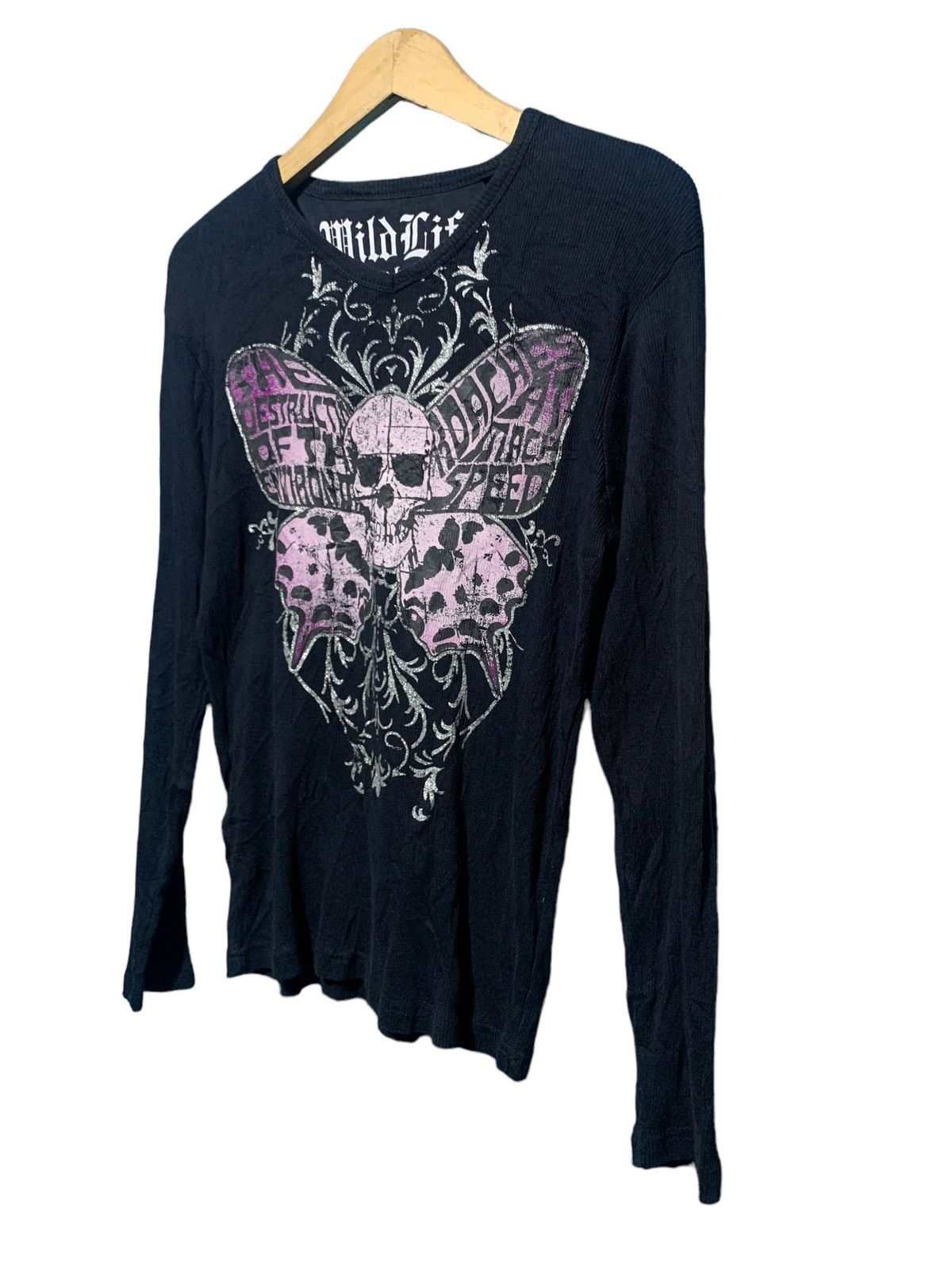 Hysteric Glamour × If Six Was Nine × Japanese Brand Wild Life gothic skull butterfly tribal punk style Size US M / EU 48-50 / 2 - 2 Thumbnail