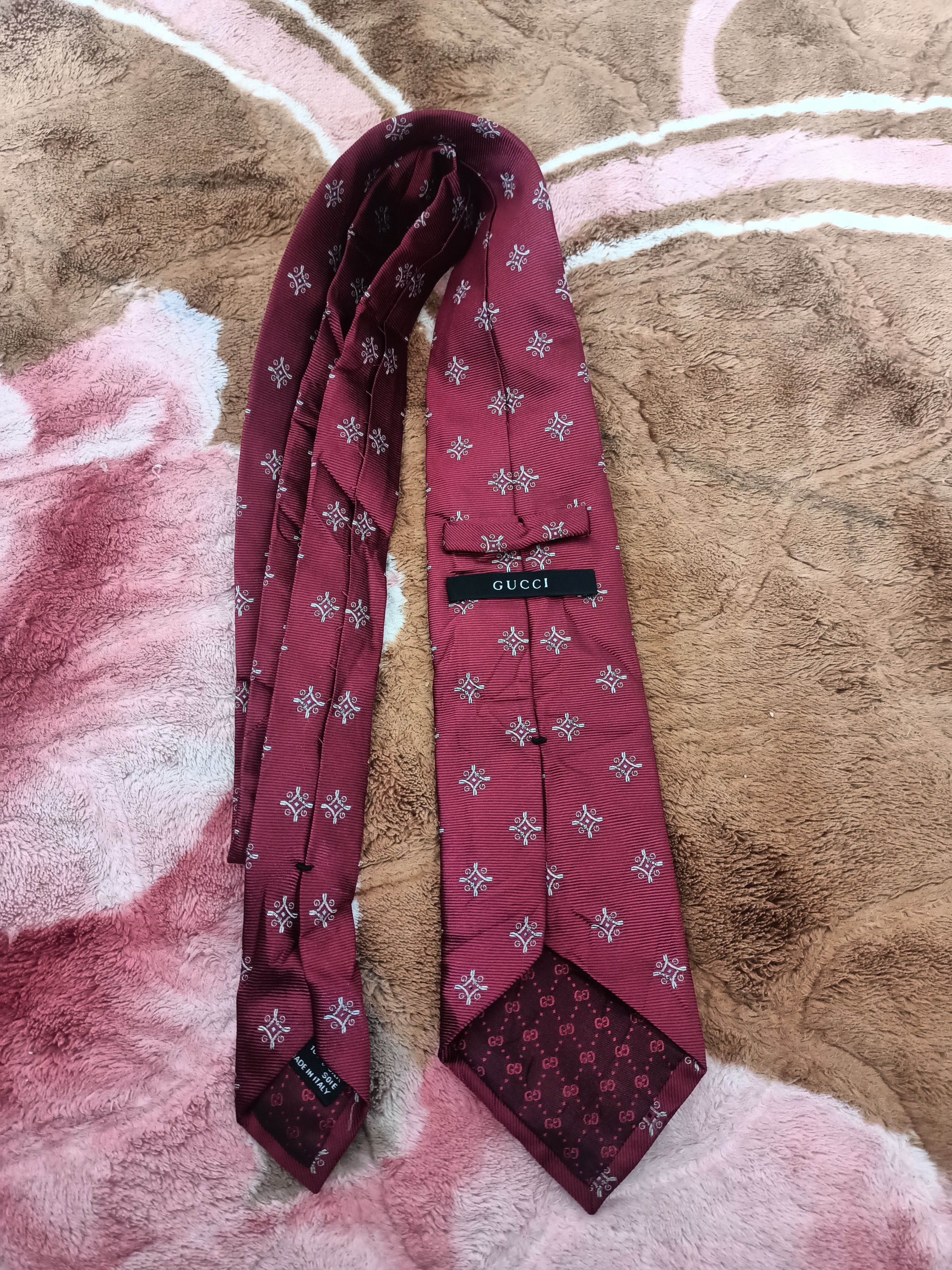 Gucci Gucci Made in Italy neckties Size ONE SIZE - 3 Thumbnail