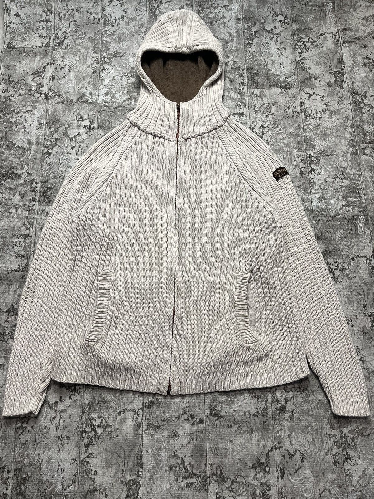 Schott Vintage Schott Zip Hoodie 90s Jacket Stripe Size XI Men's Size US XL / EU 56 / 4 - 1 Thumbnail