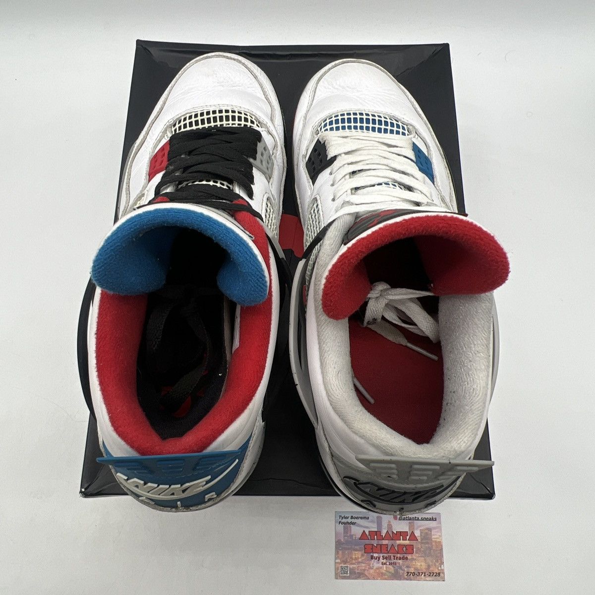 Jordan Brand Air Jordan 4 what the 4 Size US 12 / EU 45 - 7 Thumbnail