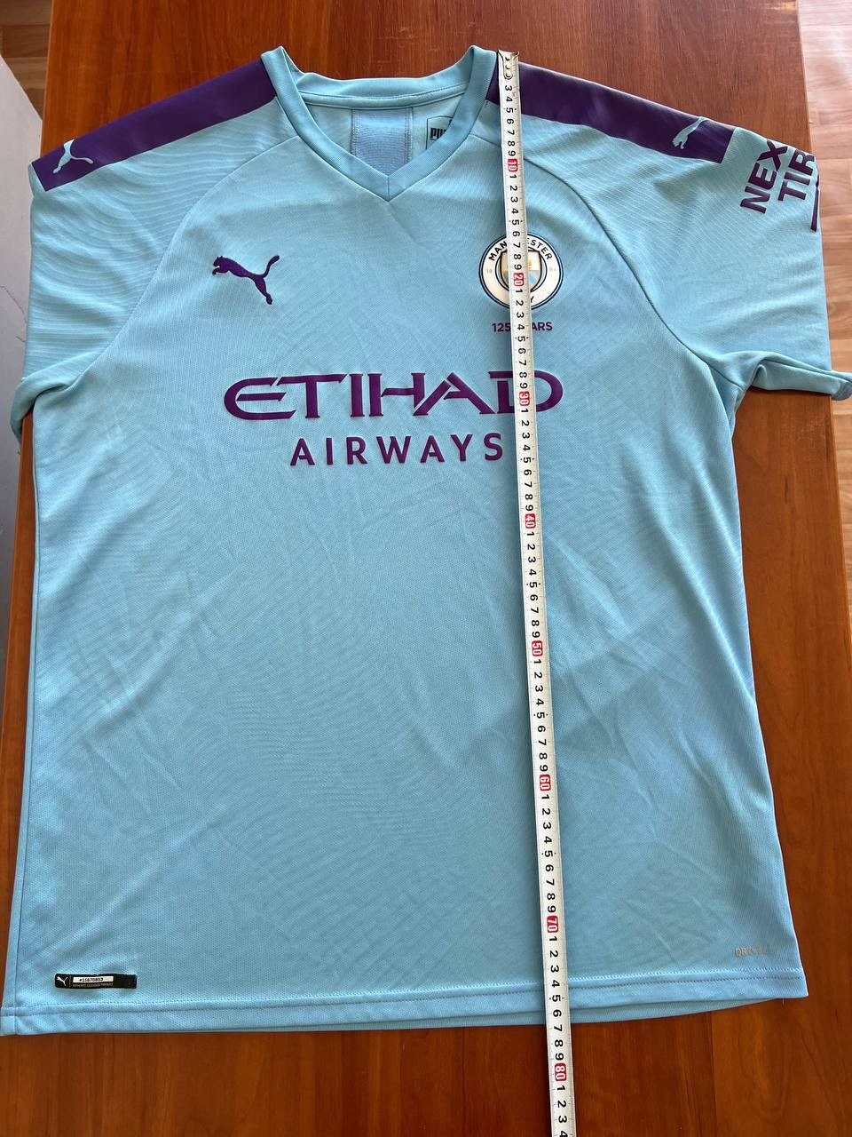 Puma 2019/20 MANCHESTER CITY HOME SOCCER JERSEY FOOTBALL SHIRT XL Size US XL / EU 56 / 4 - 15 Thumbnail