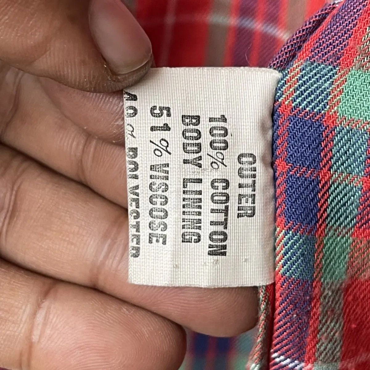 Baracuta Vintage Baracuta G9 Classic Jacket Navy Blue - Fraser Tartan Size US M / EU 48-50 / 2 - 13 Thumbnail