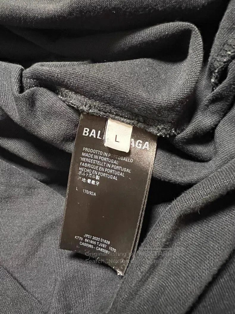 Balenciaga Balenciaga Embroidered Logo Short Sleeve. Size US L / EU 52-54 / 3 - 4 Thumbnail