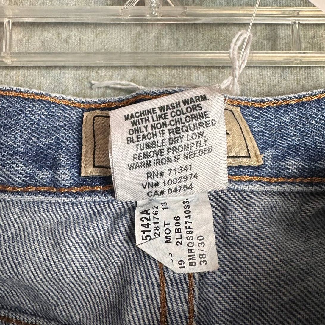 L.L. Bean × Vintage Vintage LL Bean Denim Jeans 38x30 Blue Classic Fit Size US 38 / EU 54 - 8 Thumbnail