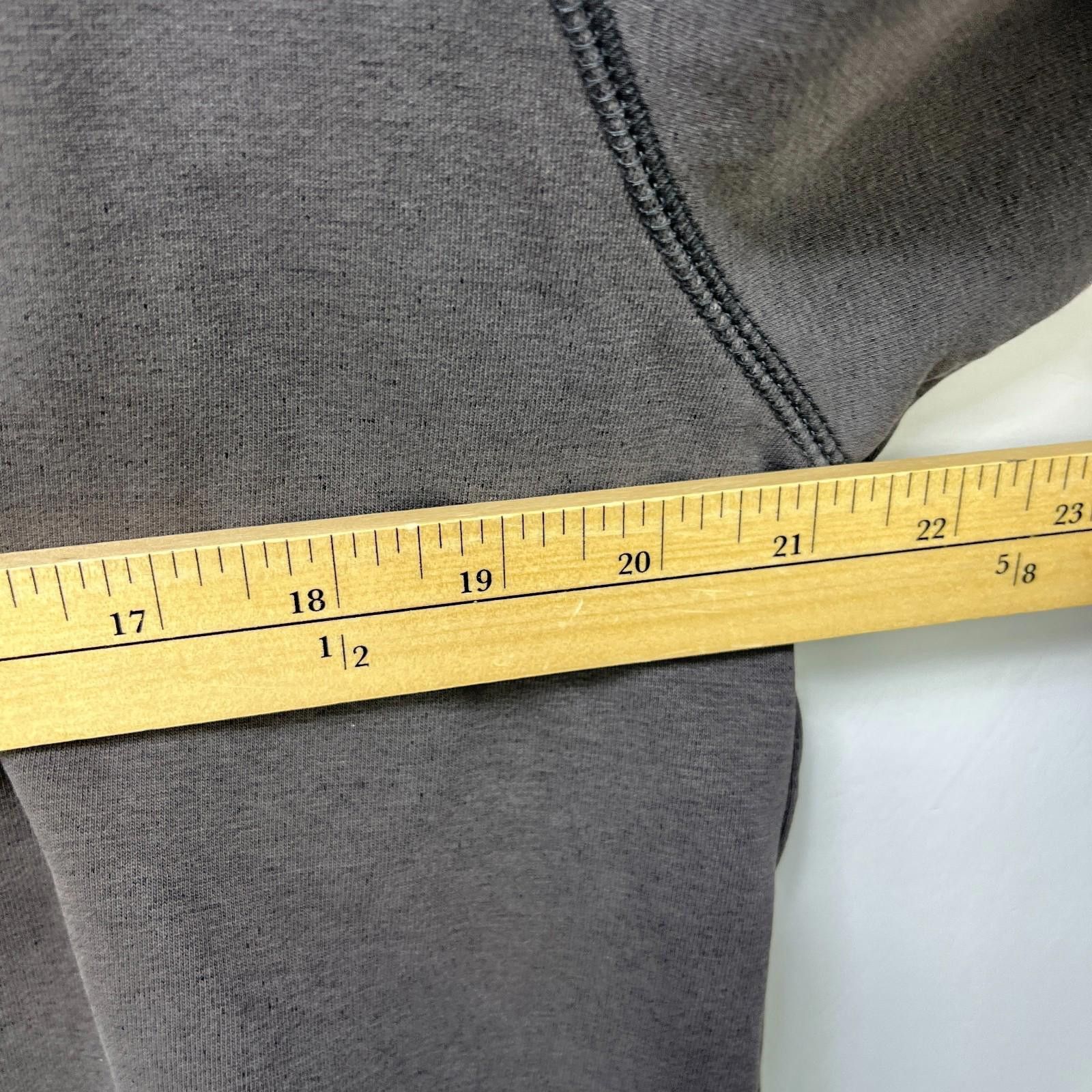 Eddie Bauer Vintage Sun Faded Blank Gray Black Raglan Sweatshirt Small Size US S / EU 44-46 / 1 - 6 Thumbnail