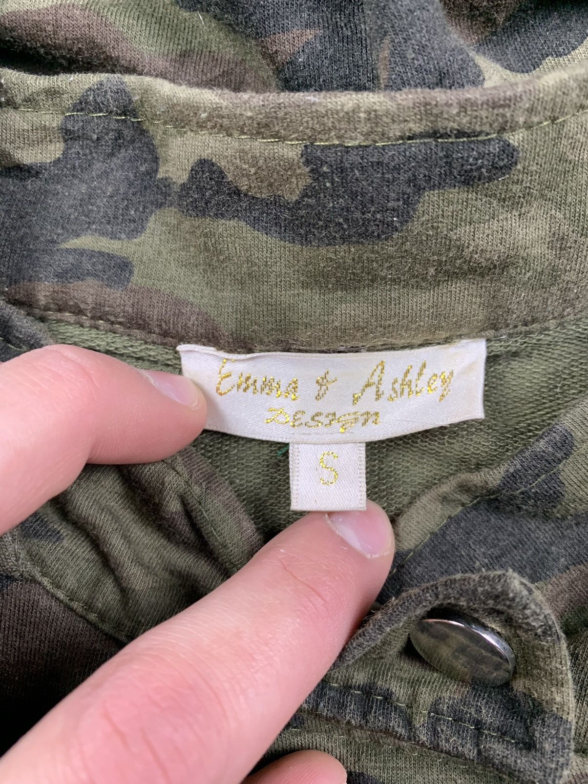 If Six Was Nine × Le Grande Bleu (L.G.B.) Vintage Asymmetrical LGB If Six Was Nine Camo Hoodie Size US S / EU 44-46 / 1 - 5 Thumbnail