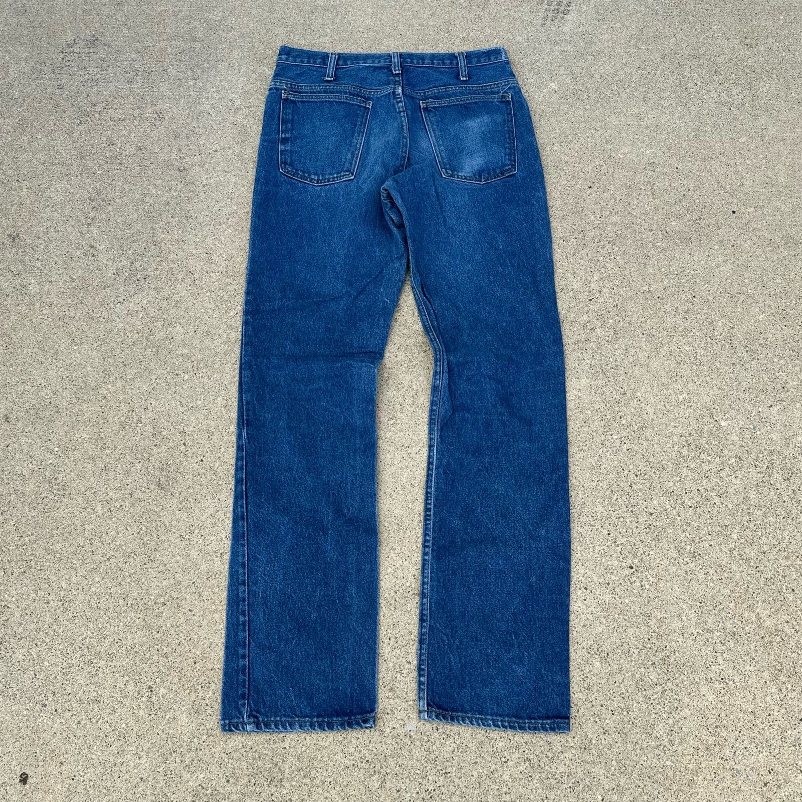Vintage Vintage JCPenney Plain Pocket Jeans Size US 32 / EU 48 - 4 Thumbnail