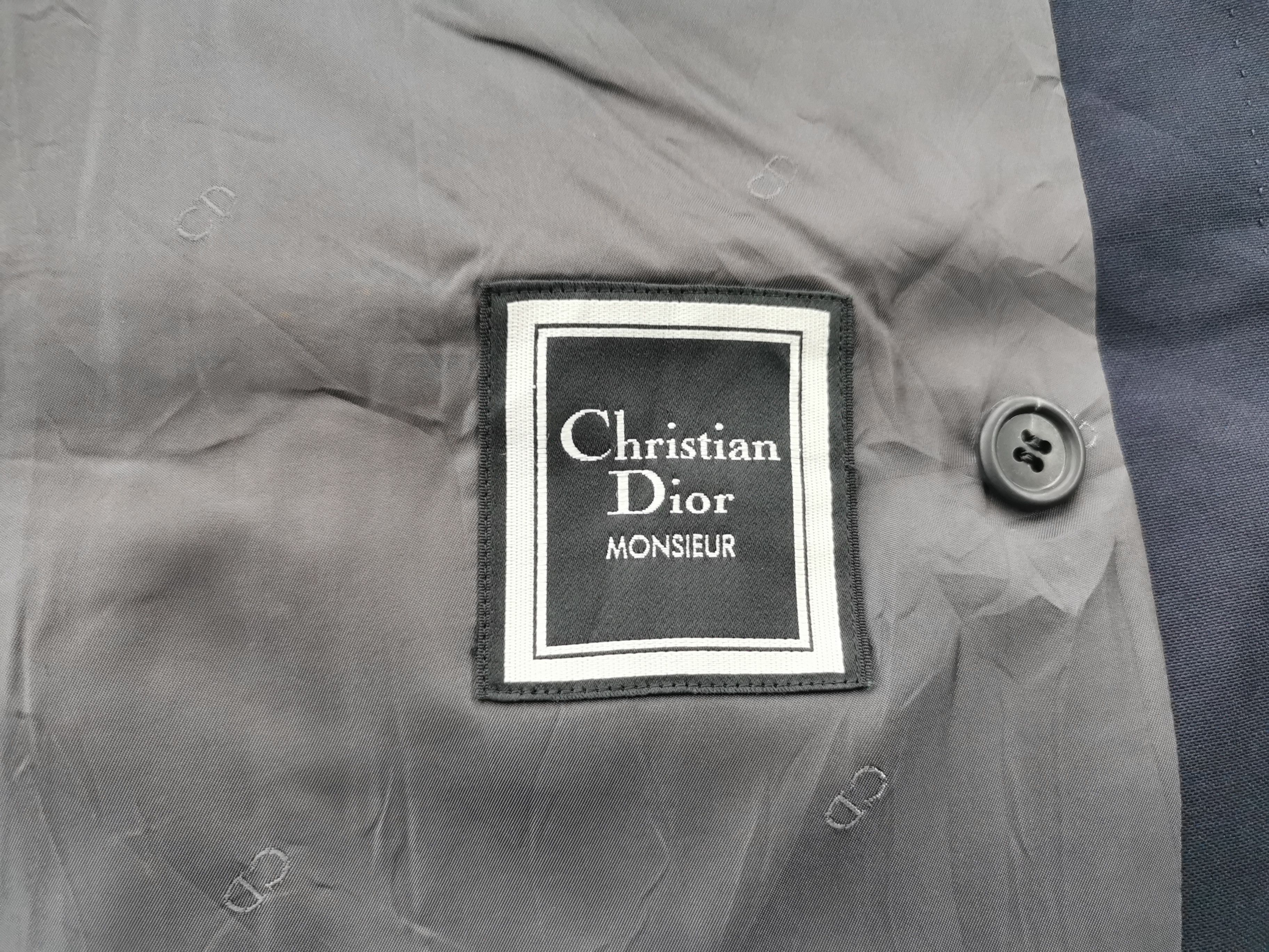 Christian Dior Monsieur Vintage 90's Christian Dior Wool Blazer Made In Italy Size 44R - 4 Thumbnail
