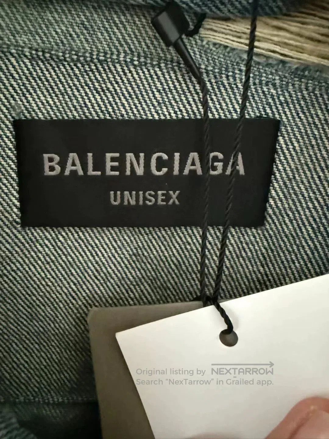 Balenciaga Balenciaga Distressed Denim Jacket. Size US S / EU 44-46 / 1 - 3 Thumbnail