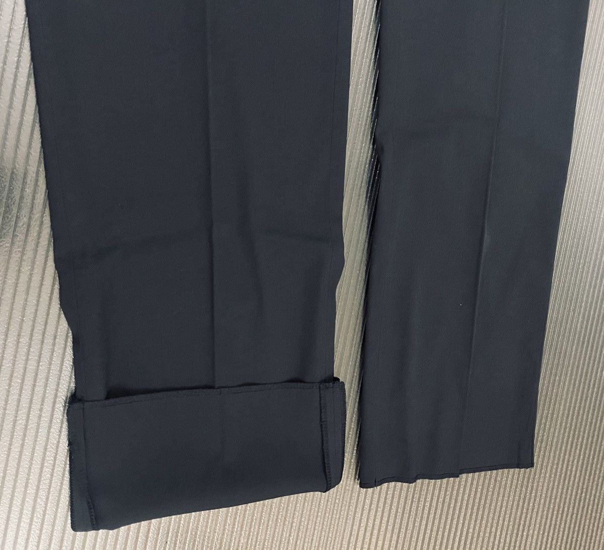 Prada Prada 🇮🇹 Anthracite Wool/Nylon Button Fly Techno Pants 50 NW Size US 34 / EU 50 - 8 Thumbnail