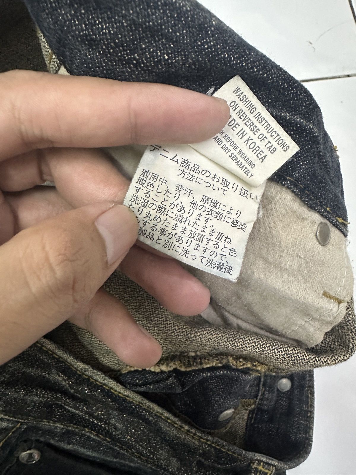 Japanese Brand × Vintage Vintage Japanese LAGUST Distressed Mud Wash Flare Jeans Size US 32 / EU 48 - 8 Thumbnail
