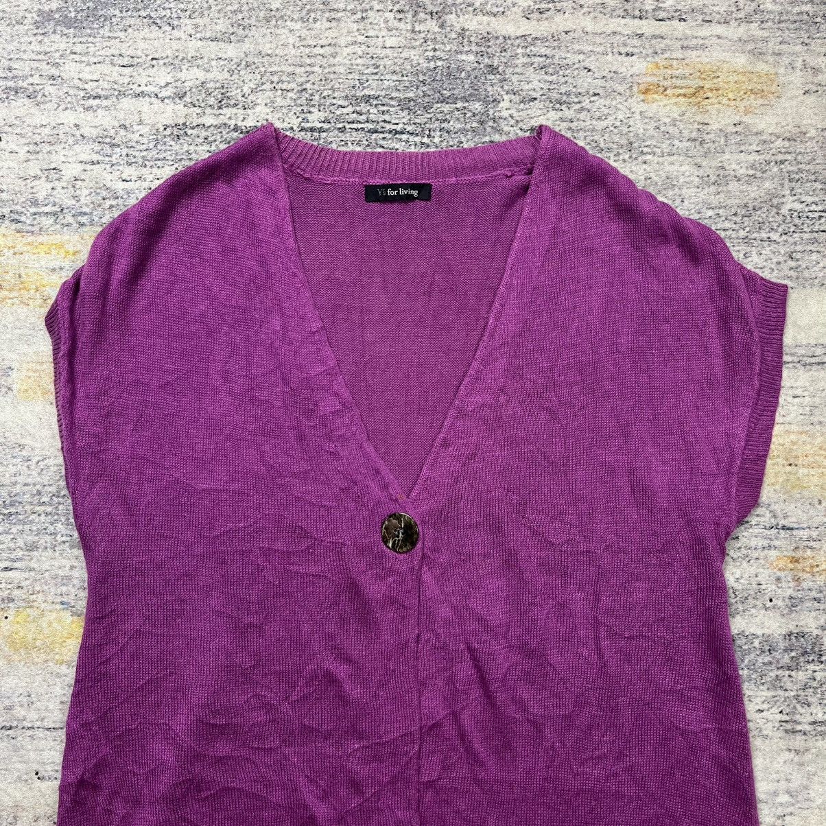 Yohji Yamamoto Vintage Y’s for living Yohji yamamoto sleepless knit top Size M / US 6-8 / IT 42-44 - 2 Thumbnail