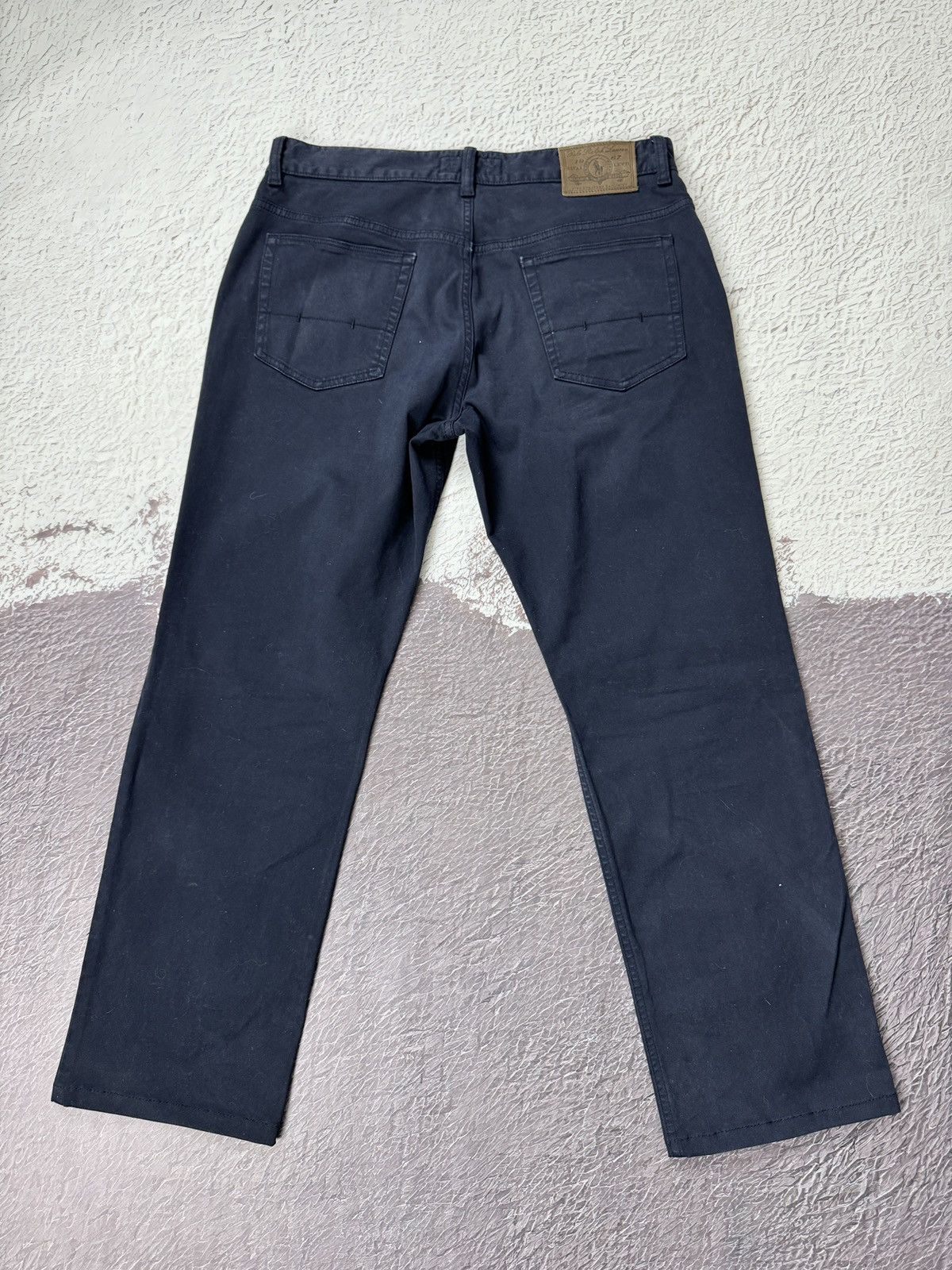Polo Ralph Lauren Polo Ralph Lauren navy blue vintage slim chino pants Size US 34 / EU 50 - 2 Thumbnail