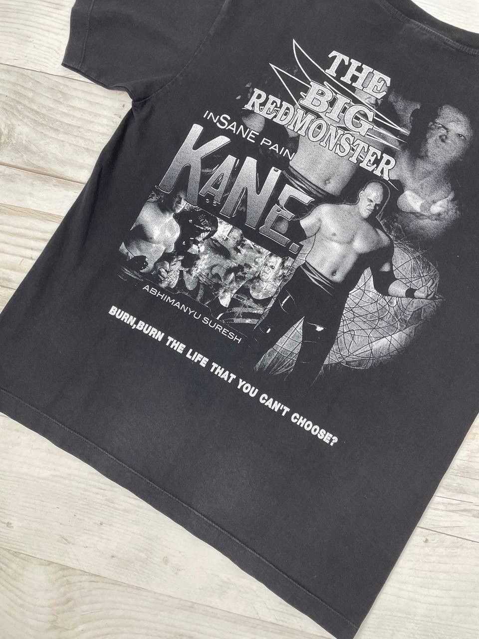 Vintage Vintage Kane The Big Redmonster T-Shirt Wrestling 2000s WWE Size US M / EU 48-50 / 2 - 11 Thumbnail